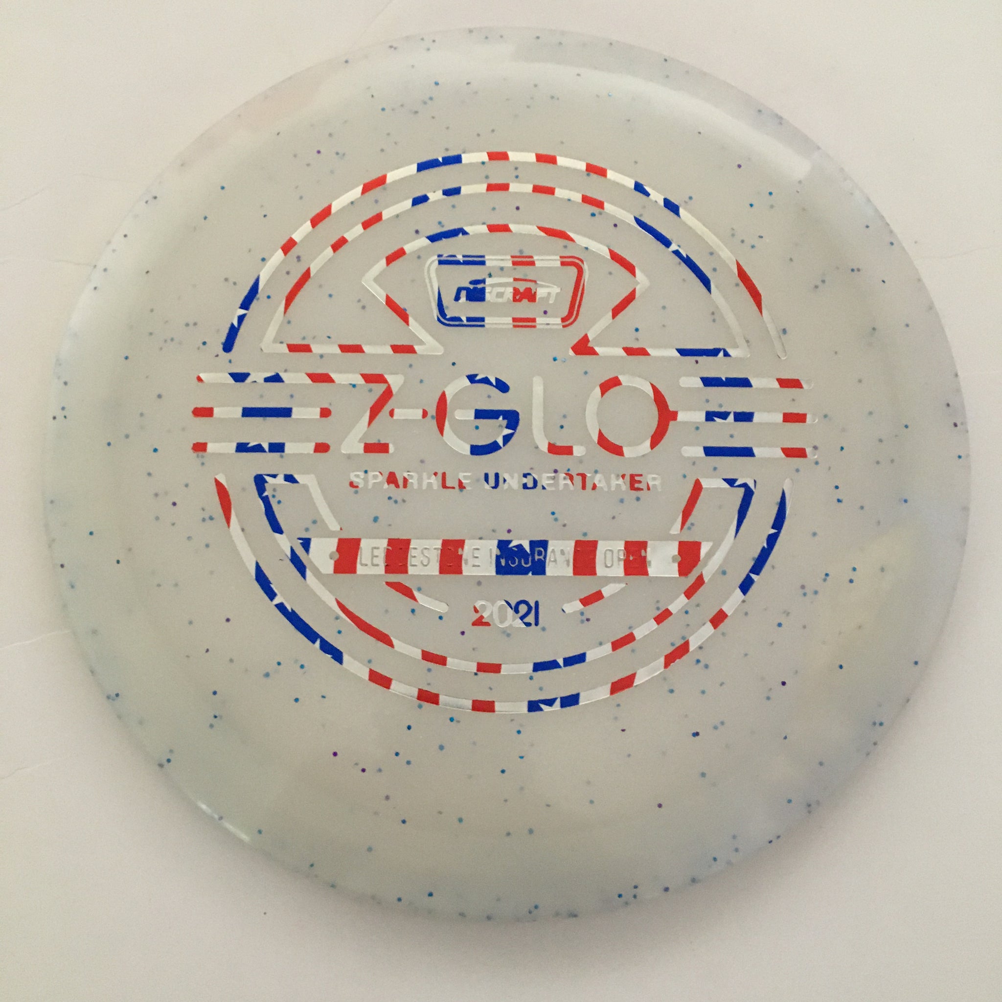 Discraft 2021 Ledgestone Z GLO Sparkle Undertaker 9/5/-1/2
