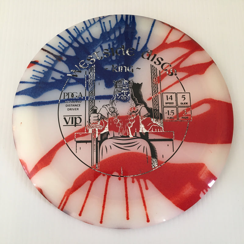 Westside Discs American Flag My Dye VIP King 14/5/-1.5/3
