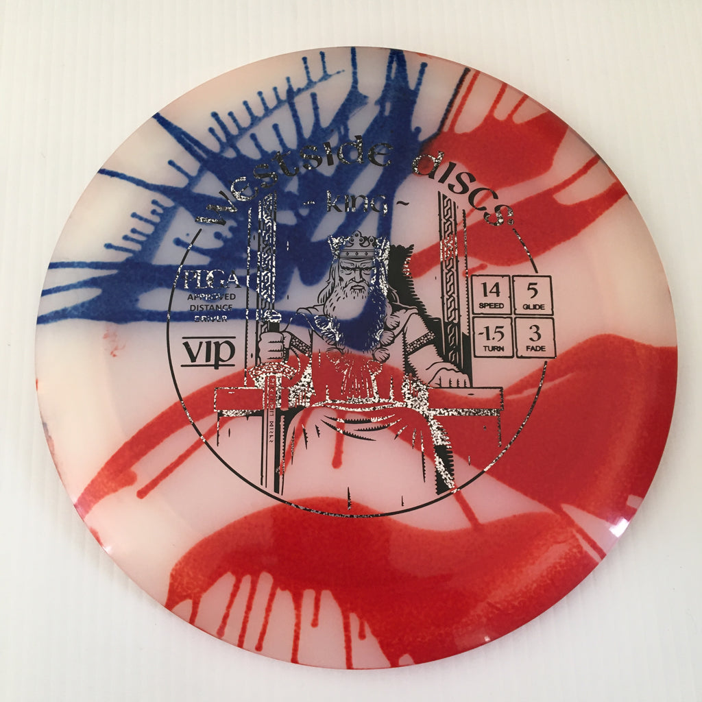 Westside Discs American Flag My Dye VIP King 14/5/-1.5/3
