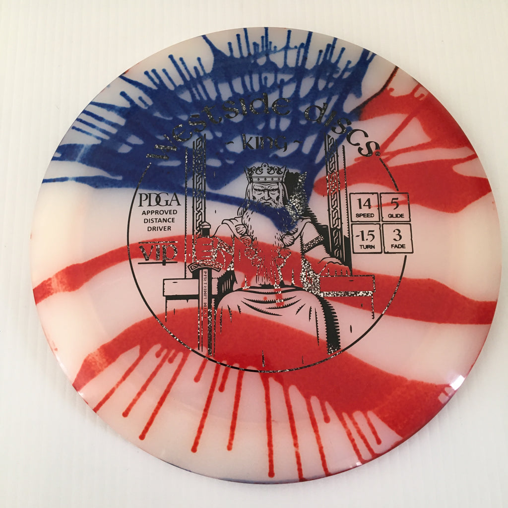 Westside Discs American Flag My Dye VIP King 14/5/-1.5/3