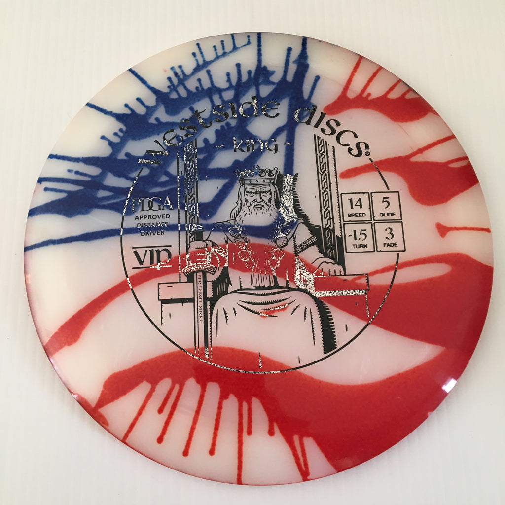 Westside Discs American Flag My Dye VIP King 14/5/-1.5/3
