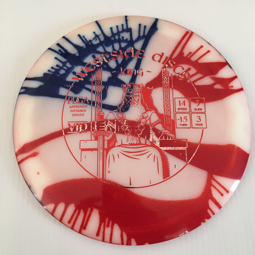Westside Discs American Flag My Dye VIP King 14/5/-1.5/3