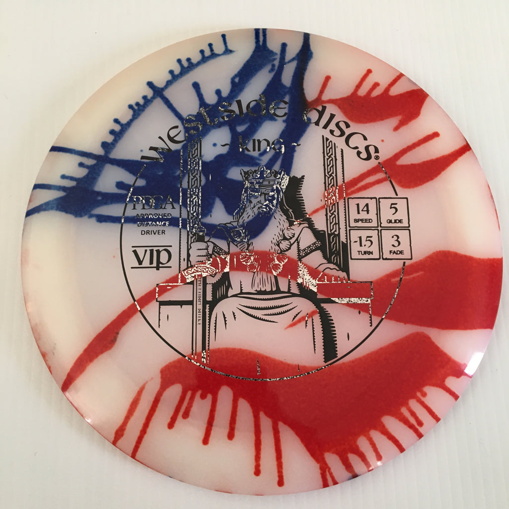 Westside Discs American Flag My Dye VIP King 14/5/-1.5/3