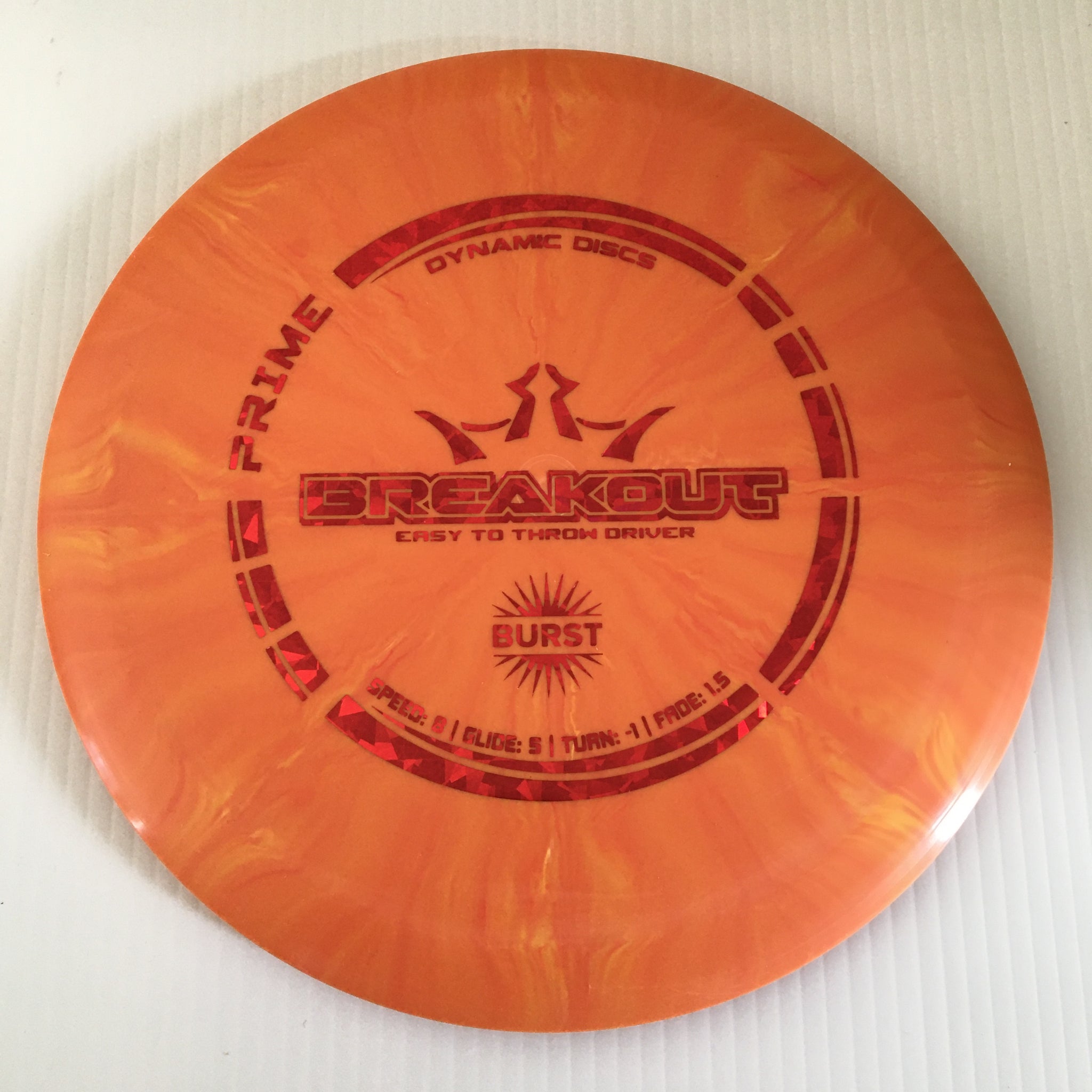 Dynamic Discs Prime Burst Breakout 8/5/-1/1.5
