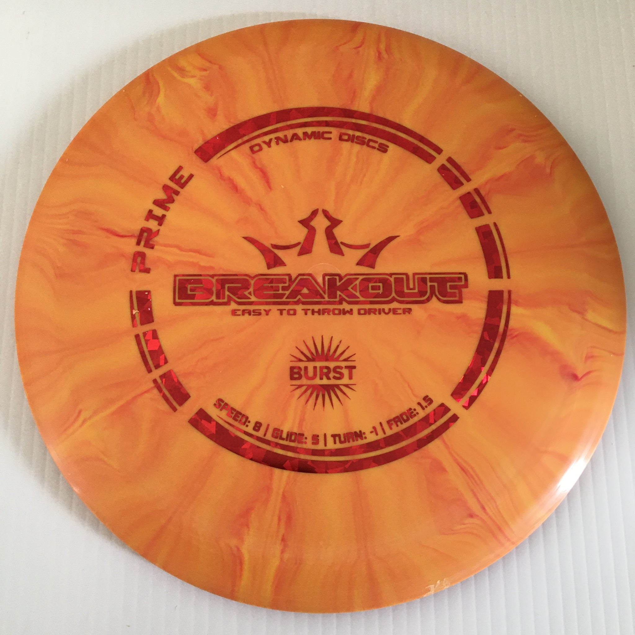 Dynamic Discs Prime Burst Breakout 8/5/-1/1.5