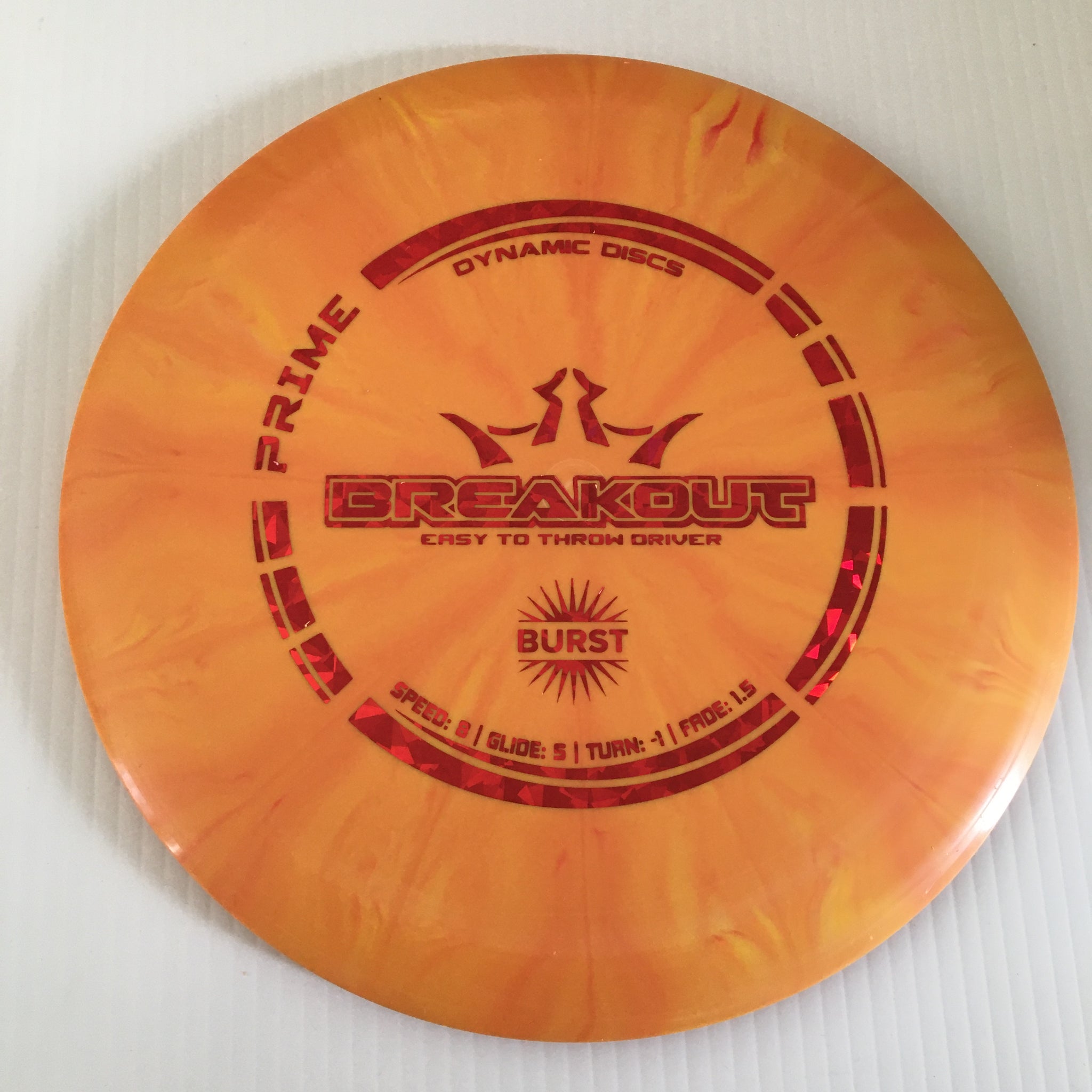 Dynamic Discs Prime Burst Breakout 8/5/-1/1.5