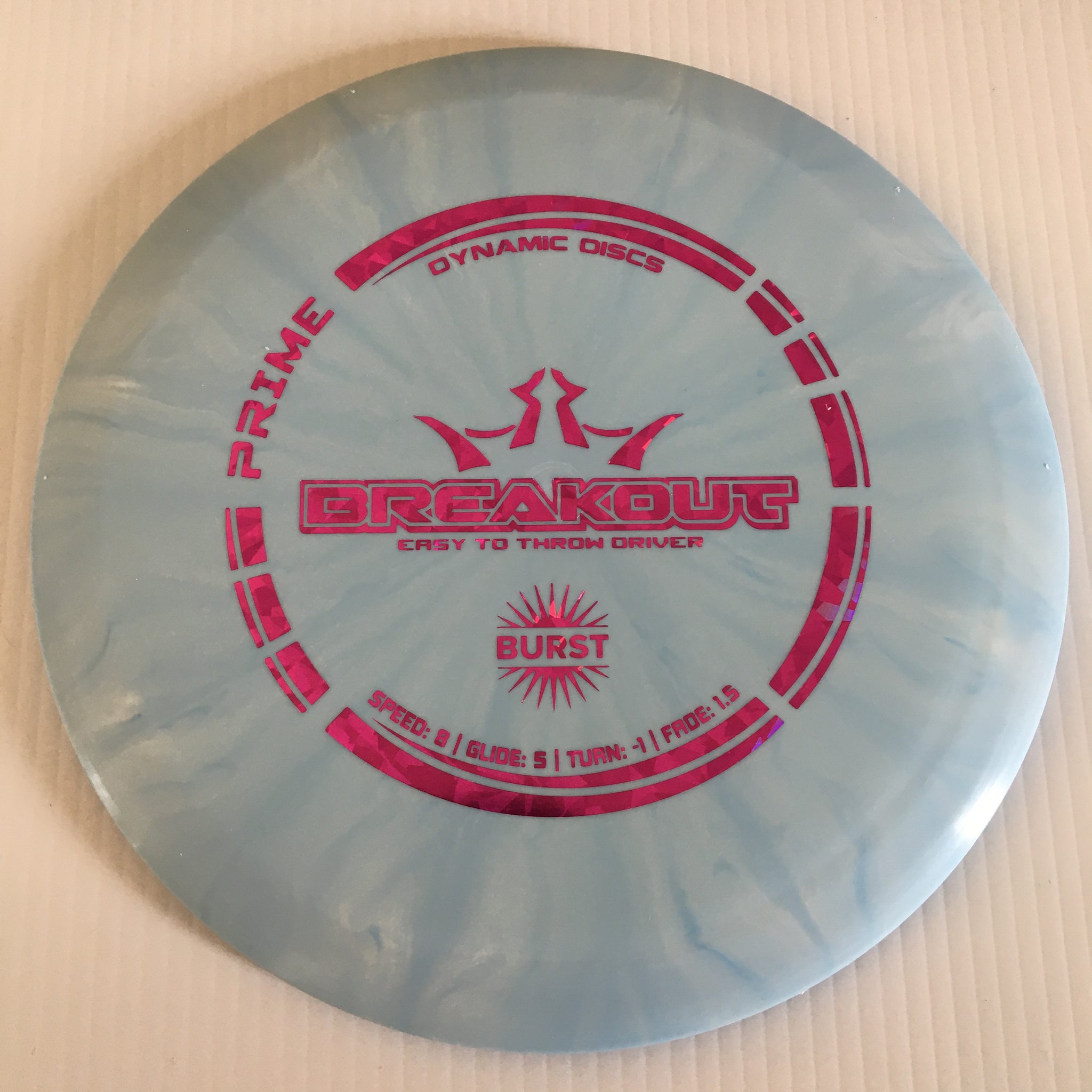 Dynamic Discs Prime Burst Breakout 8/5/-1/1.5