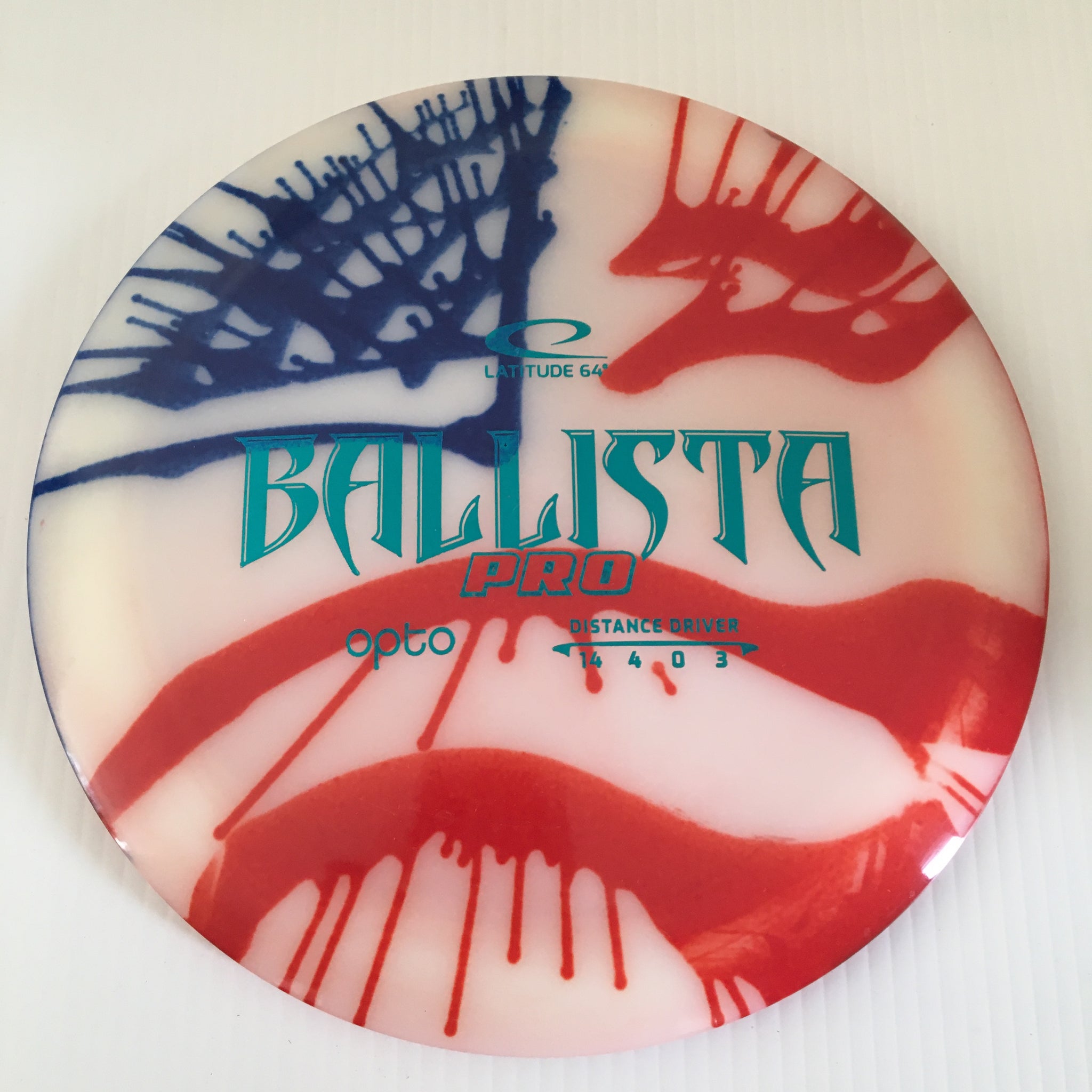 Latitude 64° American Flag My Dye Opto Ballista Pro 14/4/0/3