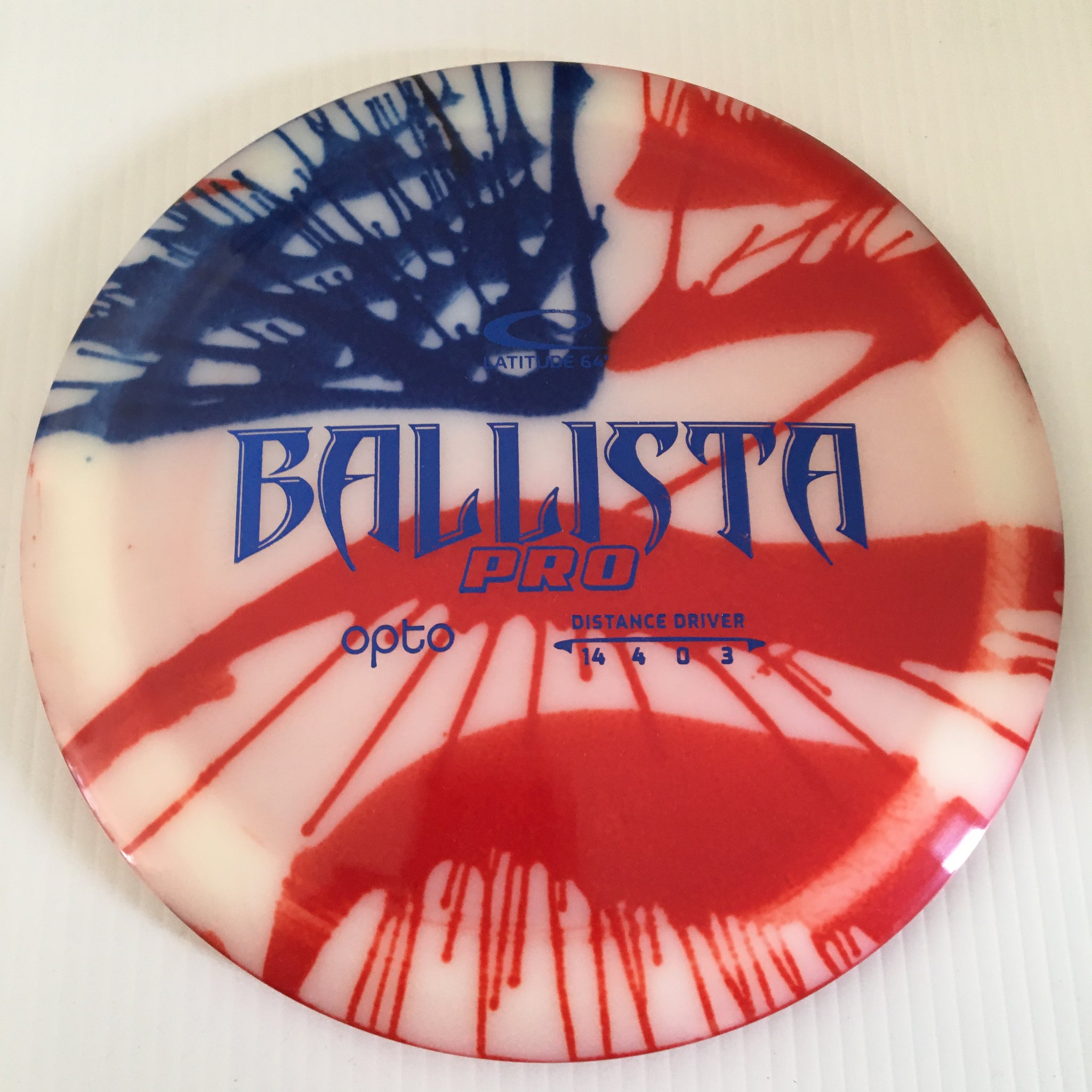 Latitude 64° American Flag My Dye Opto Ballista Pro 14/4/0/3