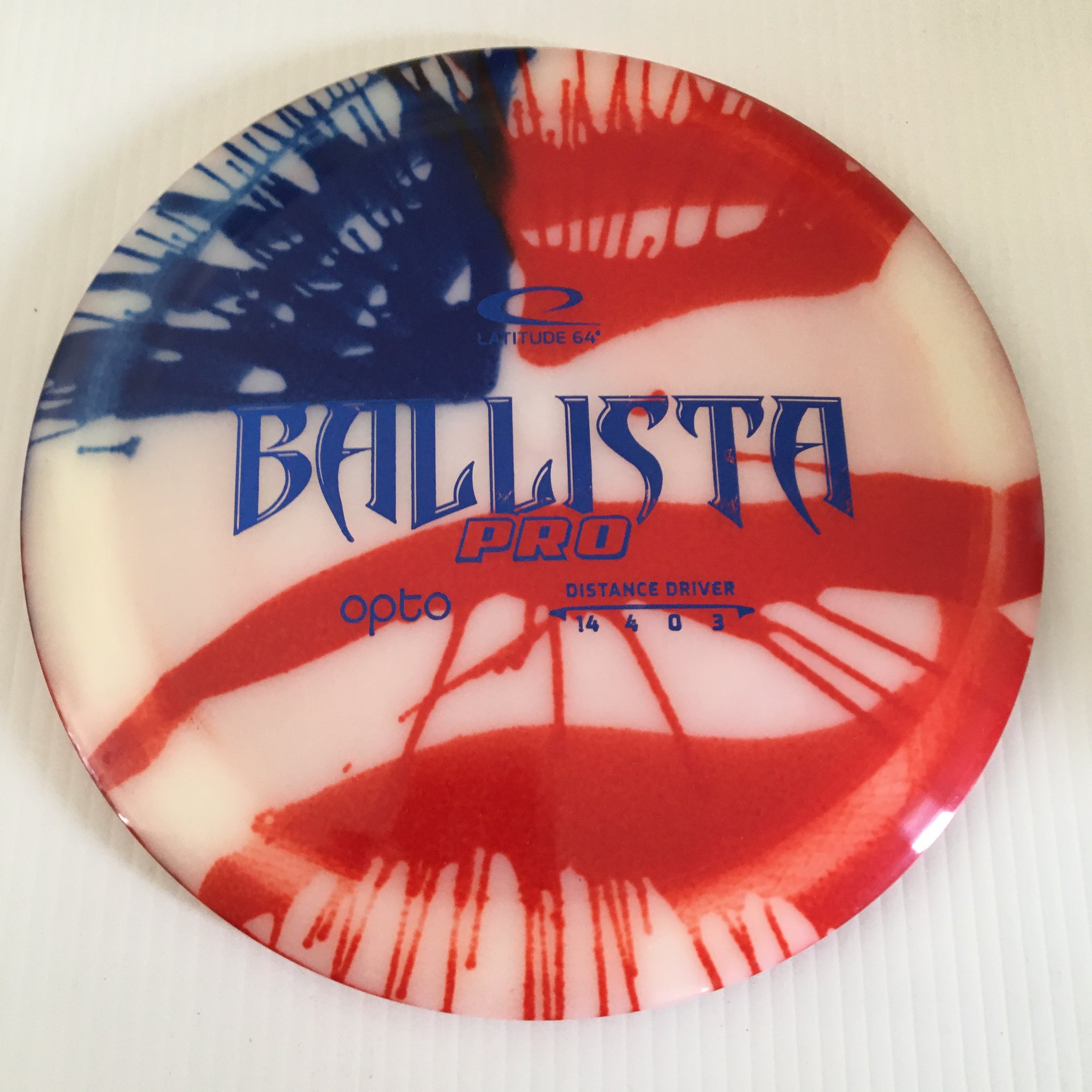 Latitude 64° American Flag My Dye Opto Ballista Pro 14/4/0/3
