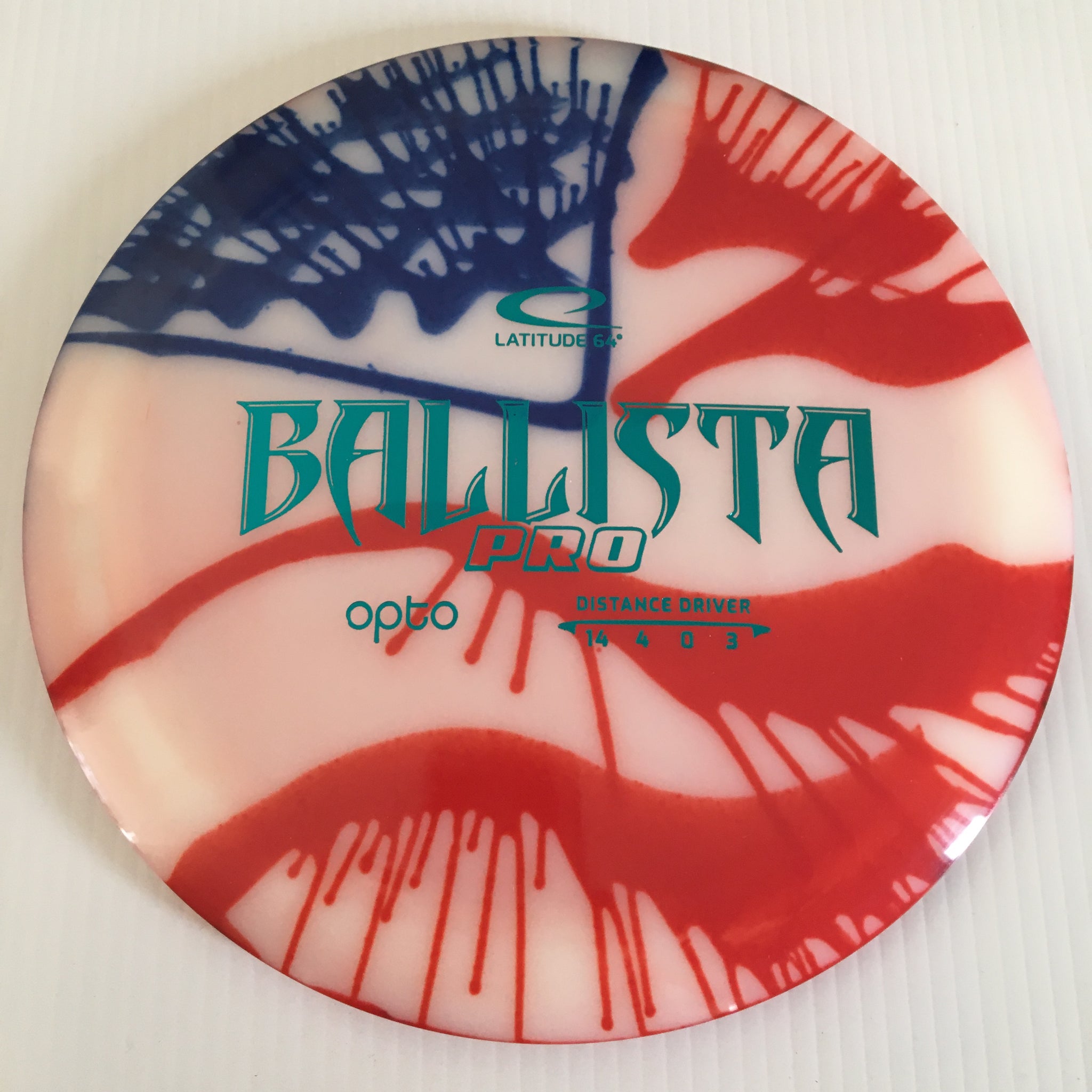 Latitude 64° American Flag My Dye Opto Ballista Pro 14/4/0/3