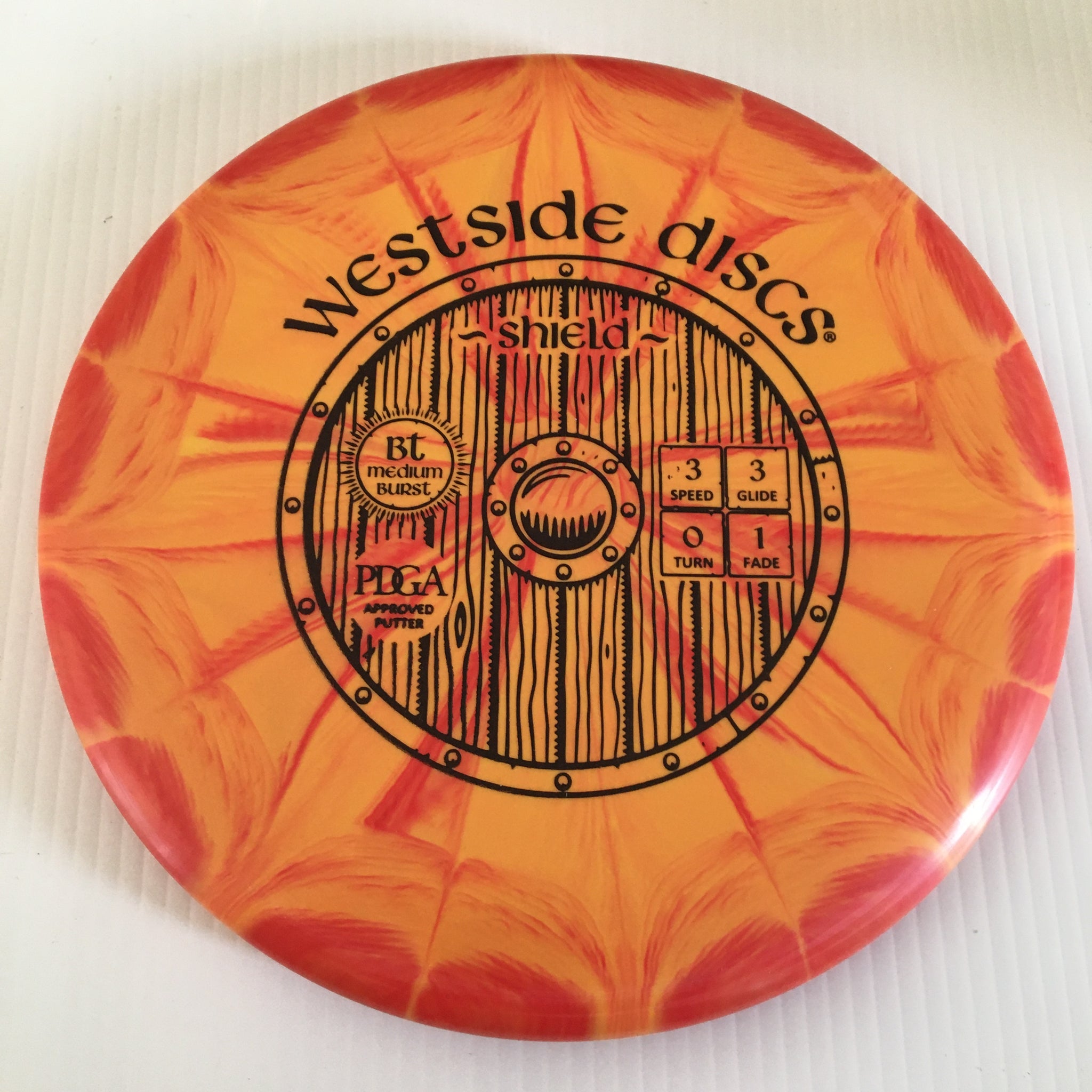 Westside Discs BT Medium Burst Shield 3/3/0/1