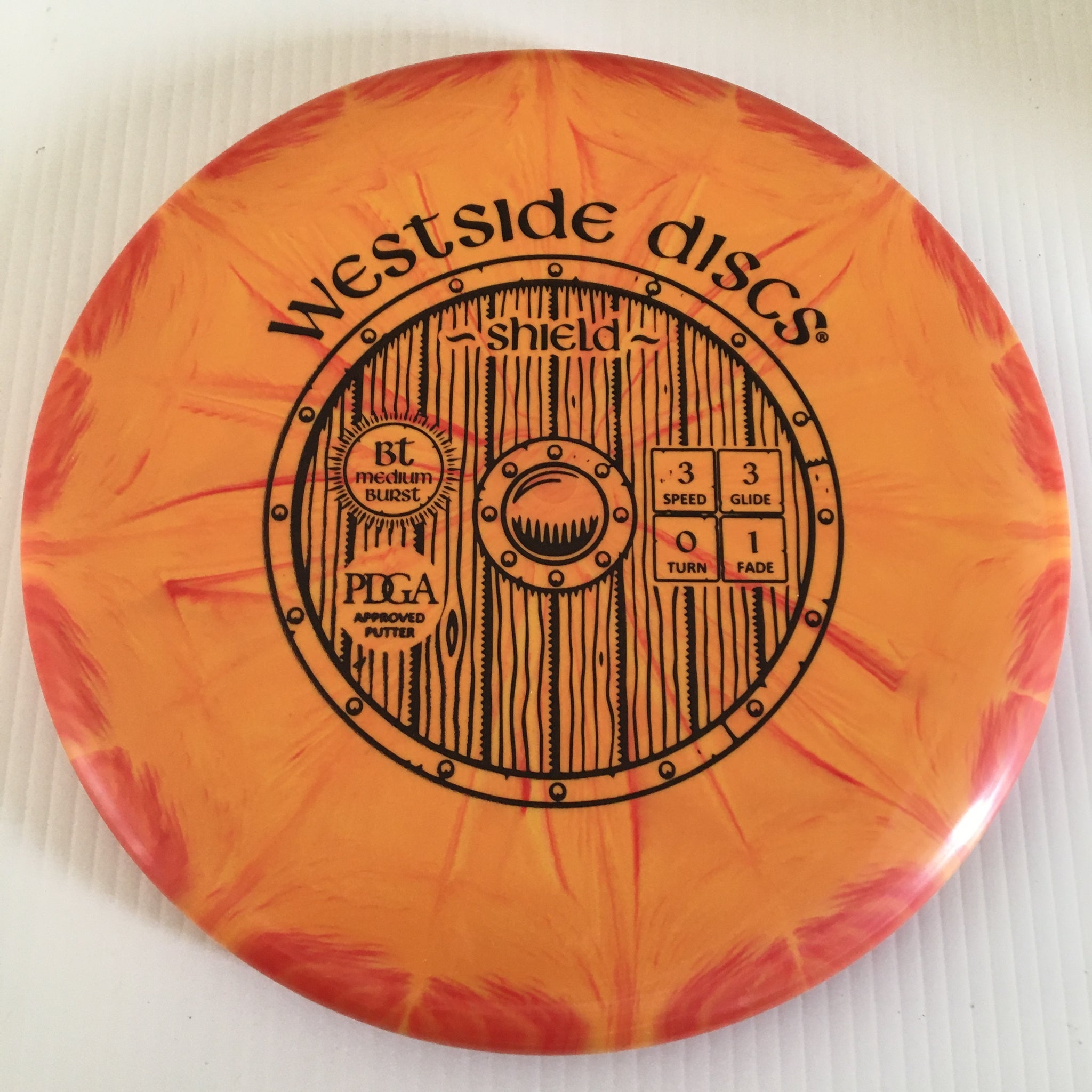 Westside Discs BT Medium Burst Shield 3/3/0/1