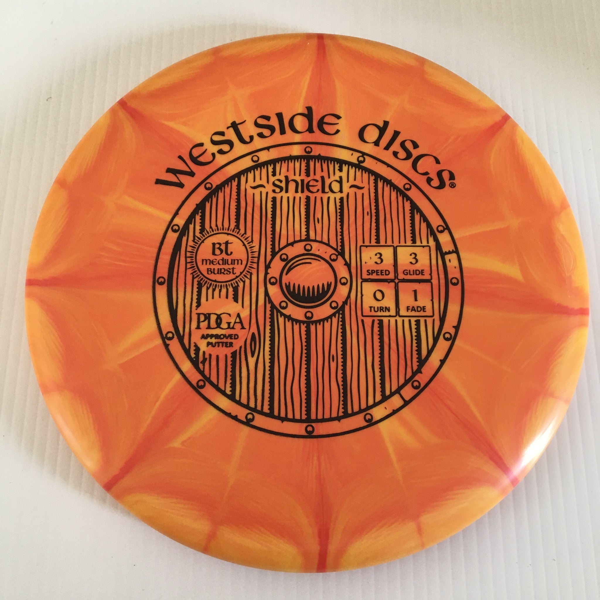 Westside Discs BT Medium Burst Shield 3/3/0/1