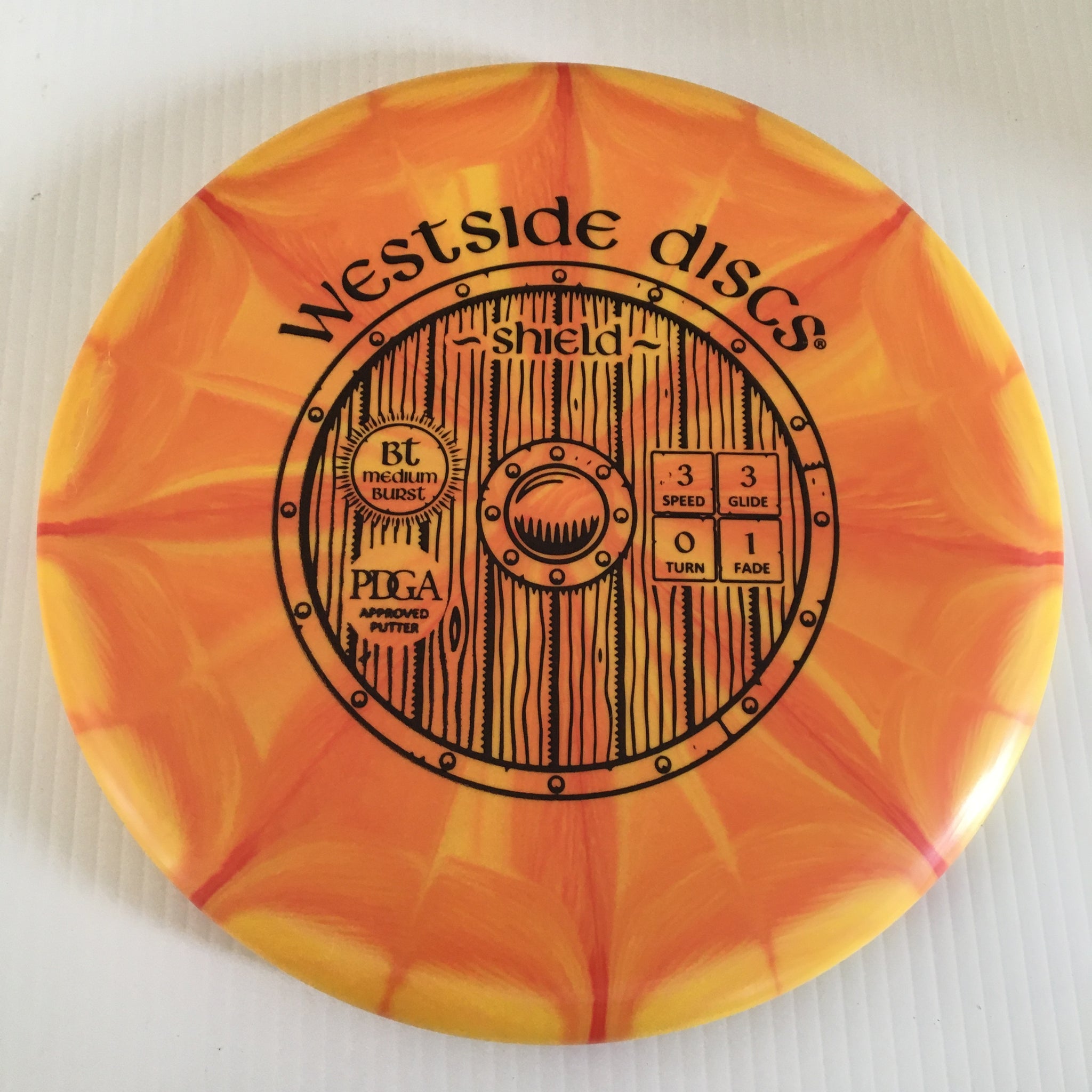 Westside Discs BT Medium Burst Shield 3/3/0/1