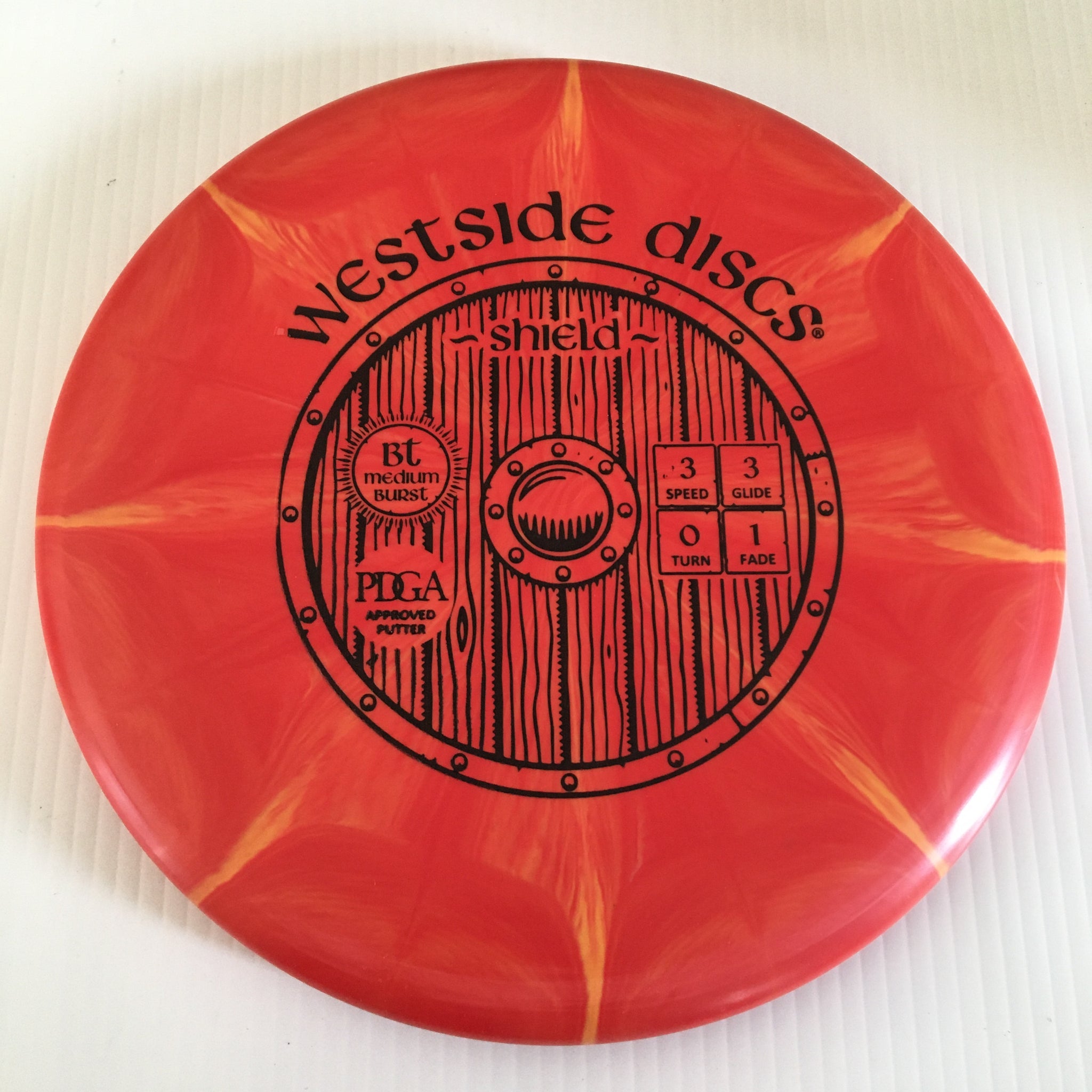 Westside Discs BT Medium Burst Shield 3/3/0/1