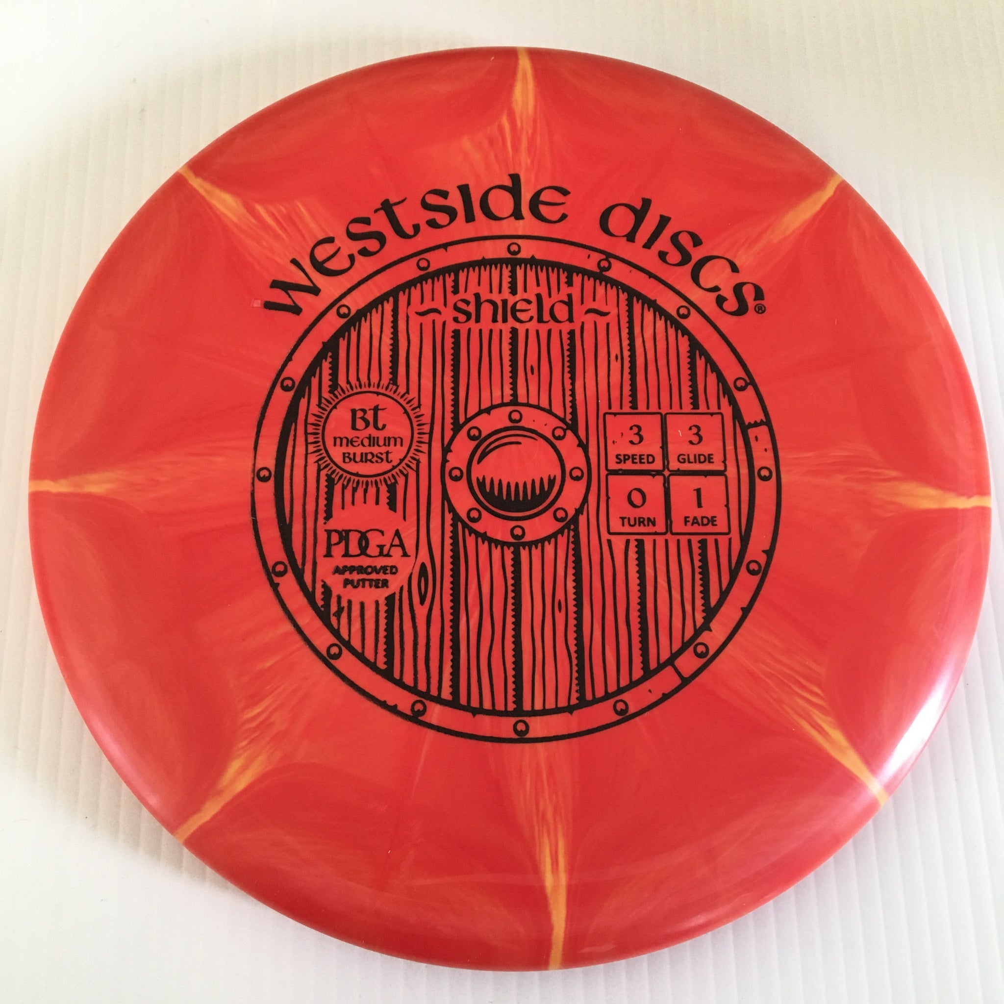Westside Discs BT Medium Burst Shield 3/3/0/1