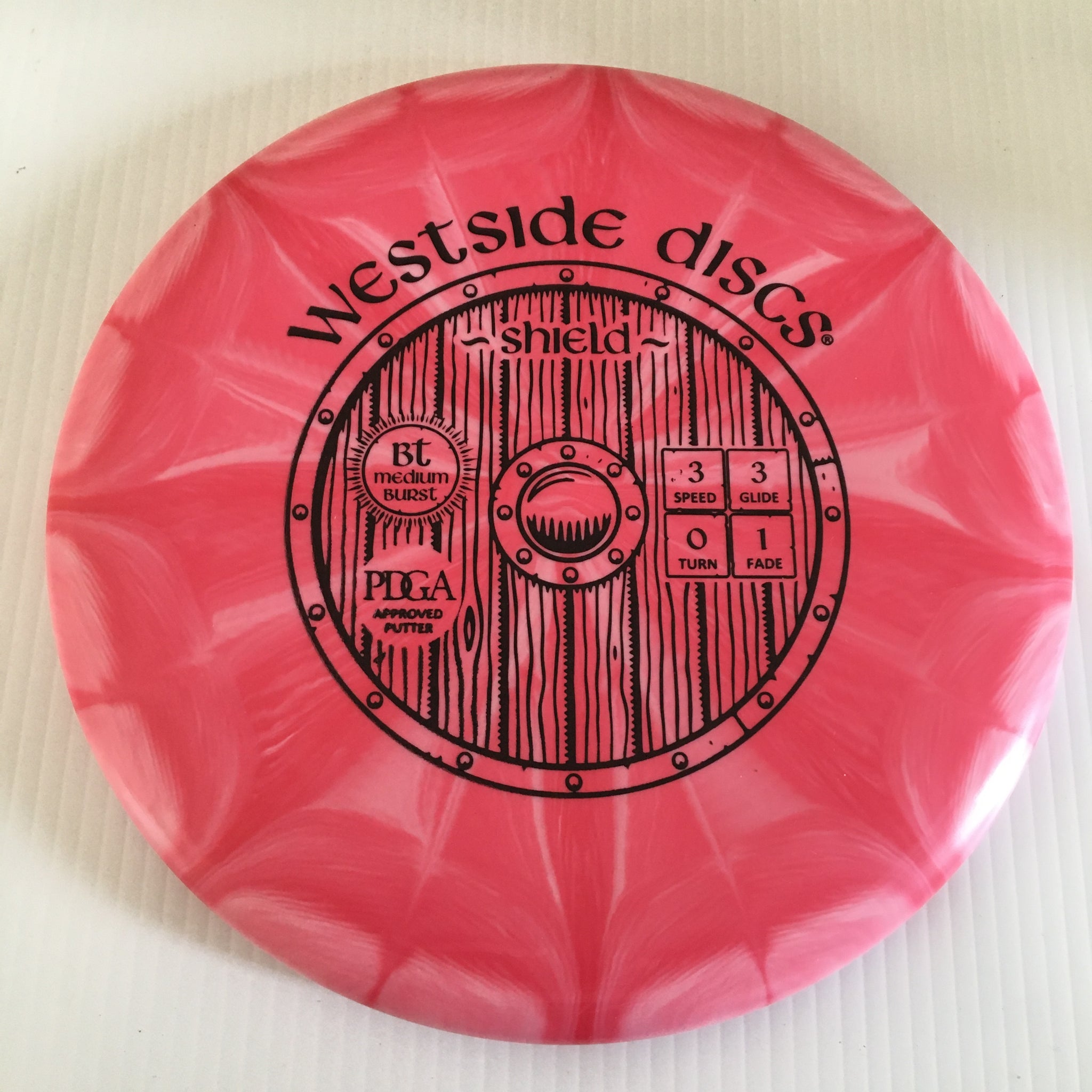 Westside Discs BT Medium Burst Shield 3/3/0/1