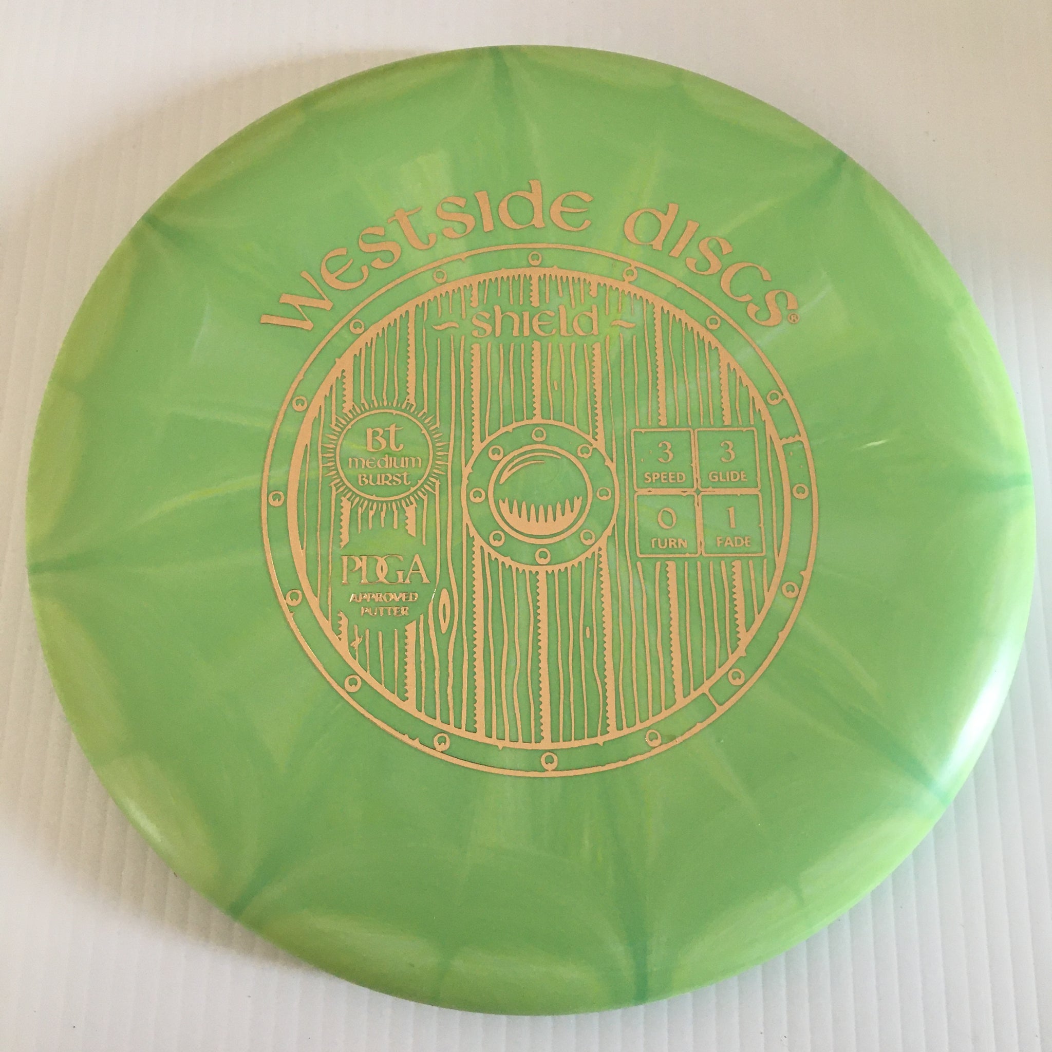 Westside Discs BT Medium Burst Shield 3/3/0/1