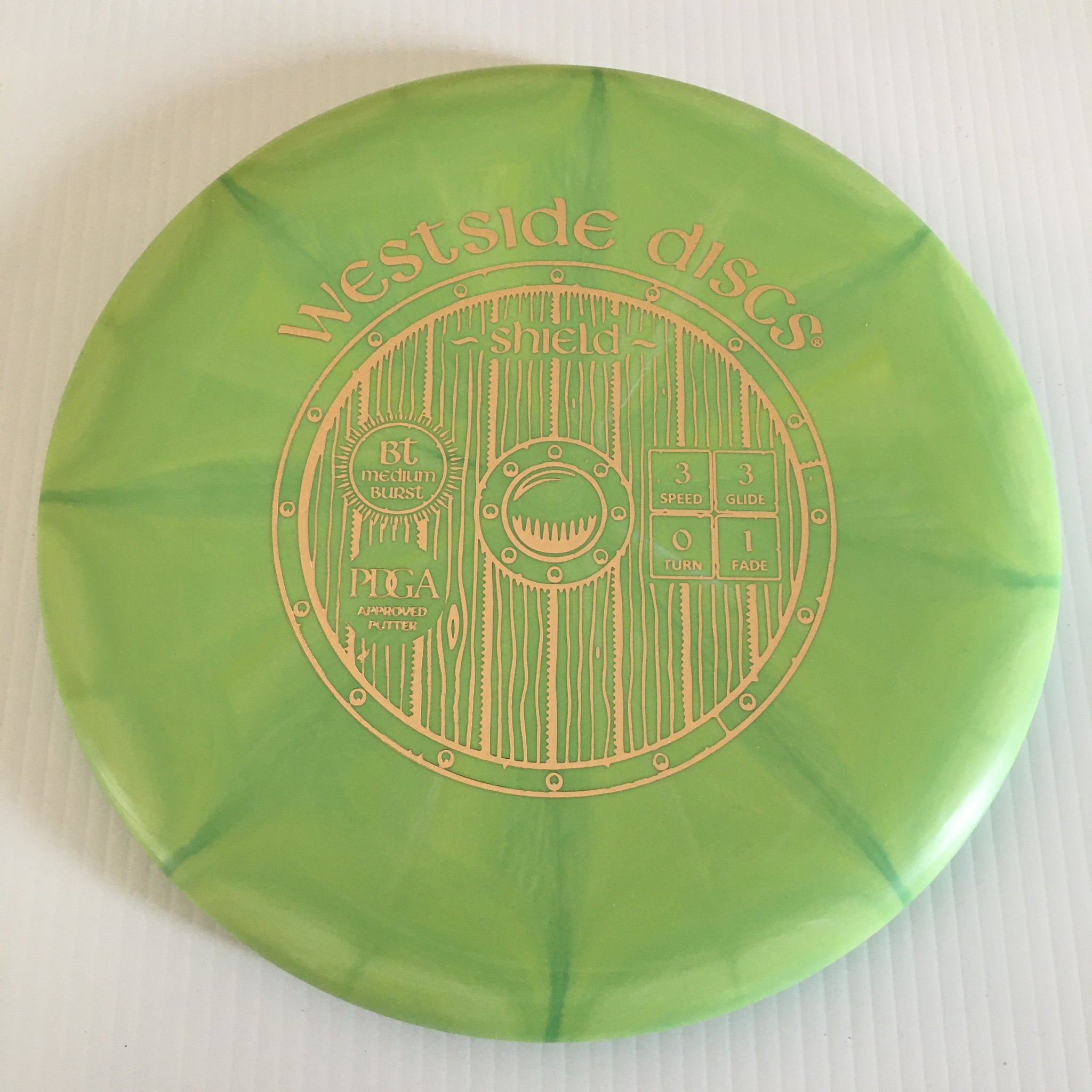 Westside Discs BT Medium Burst Shield 3/3/0/1