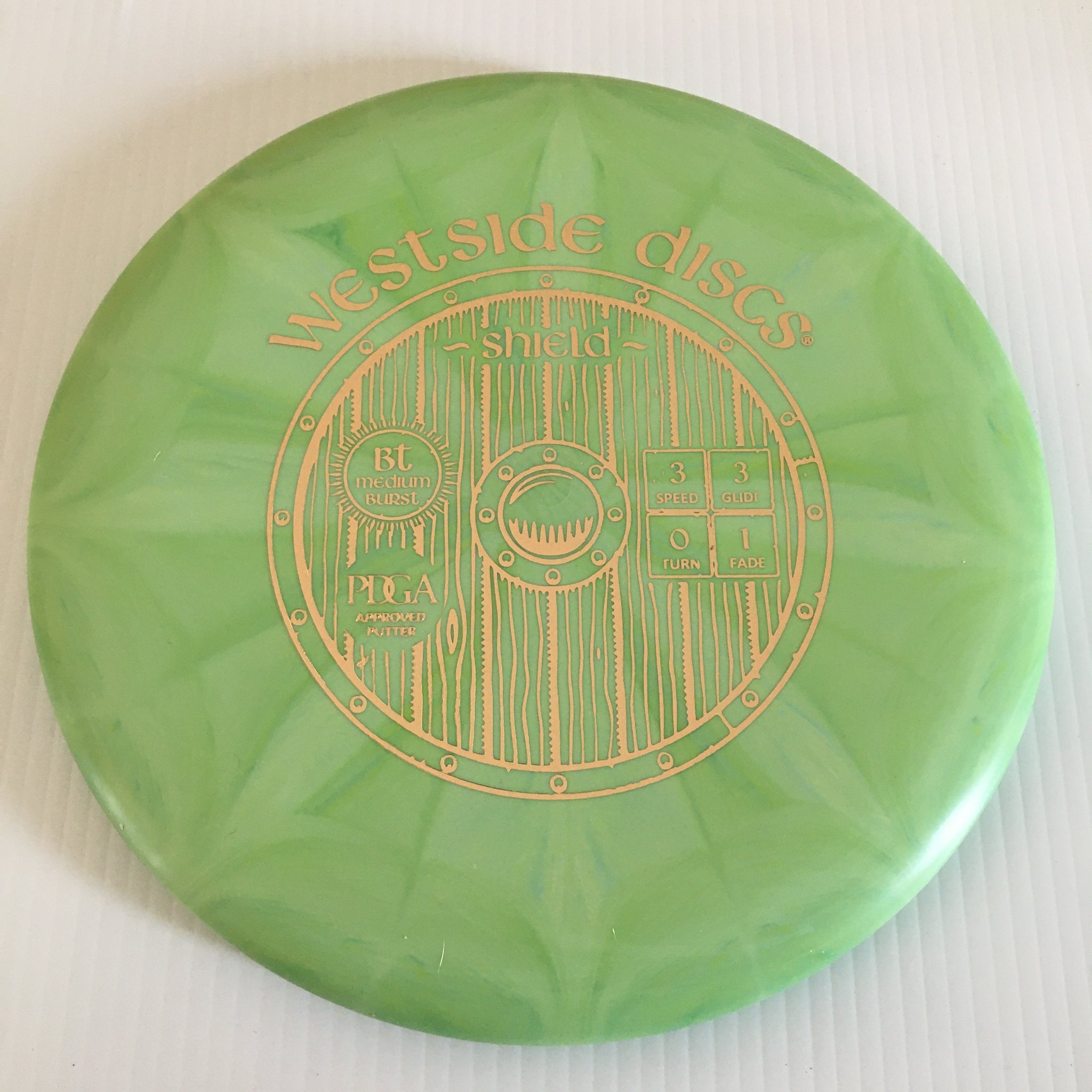 Westside Discs BT Medium Burst Shield 3/3/0/1