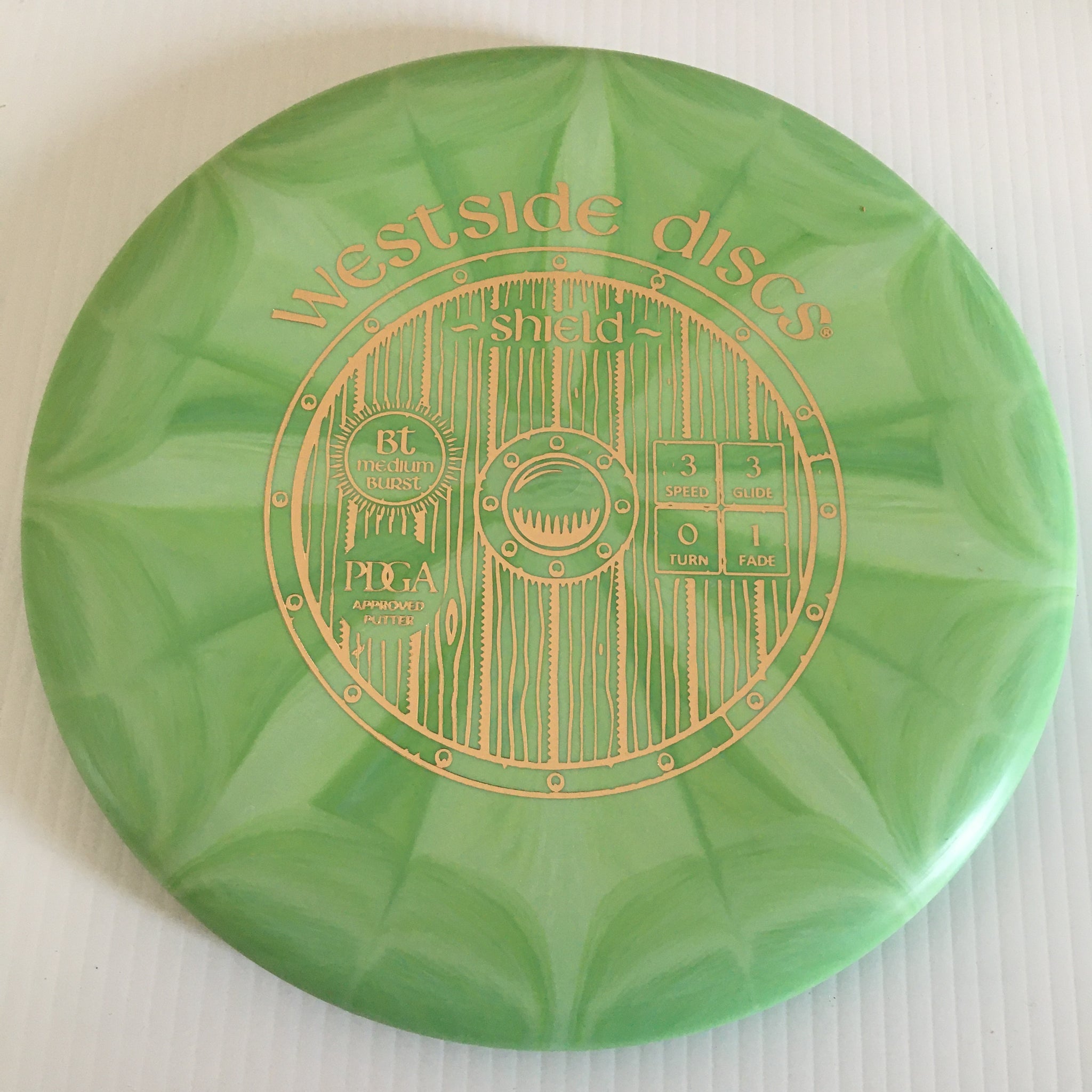 Westside Discs BT Medium Burst Shield 3/3/0/1