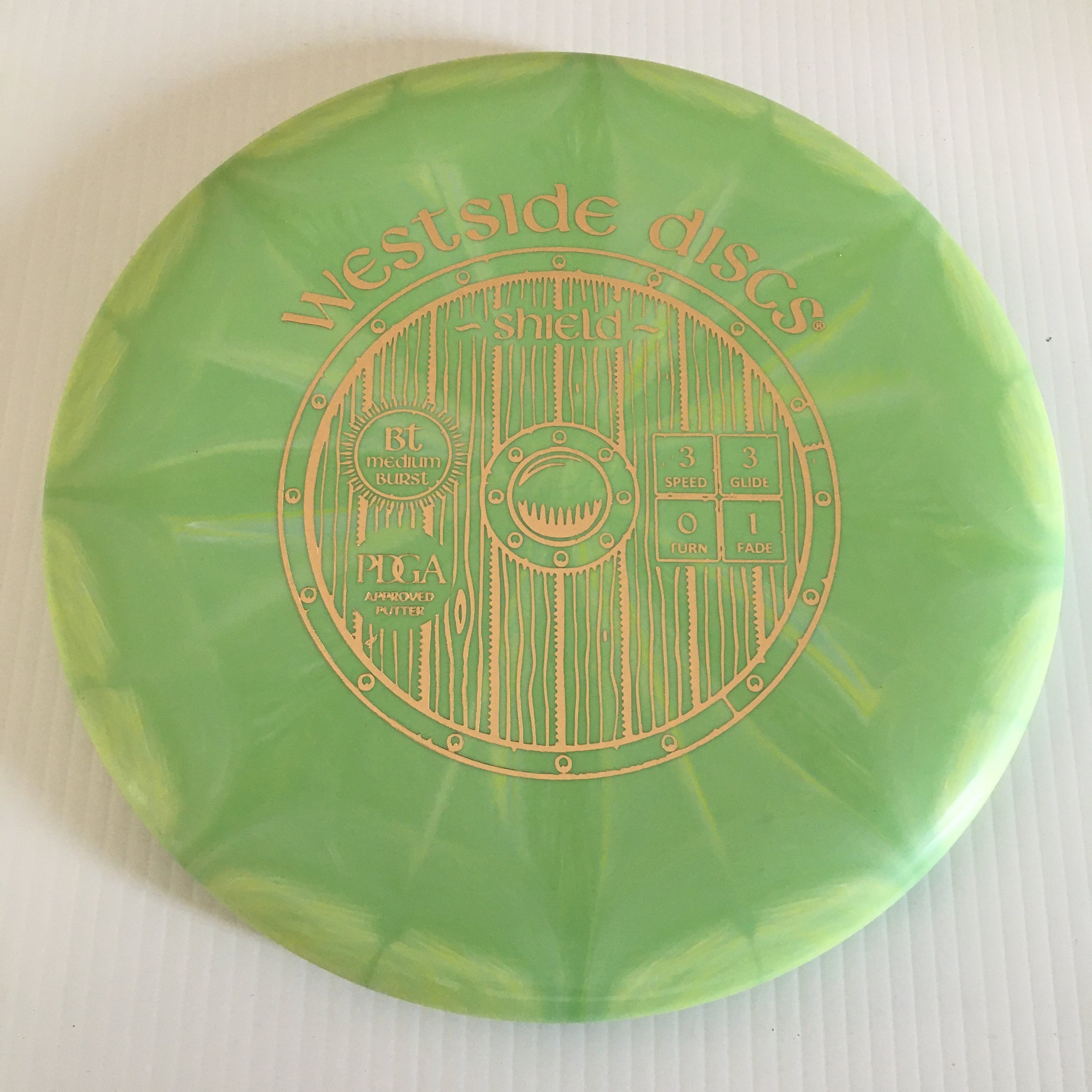 Westside Discs BT Medium Burst Shield 3/3/0/1