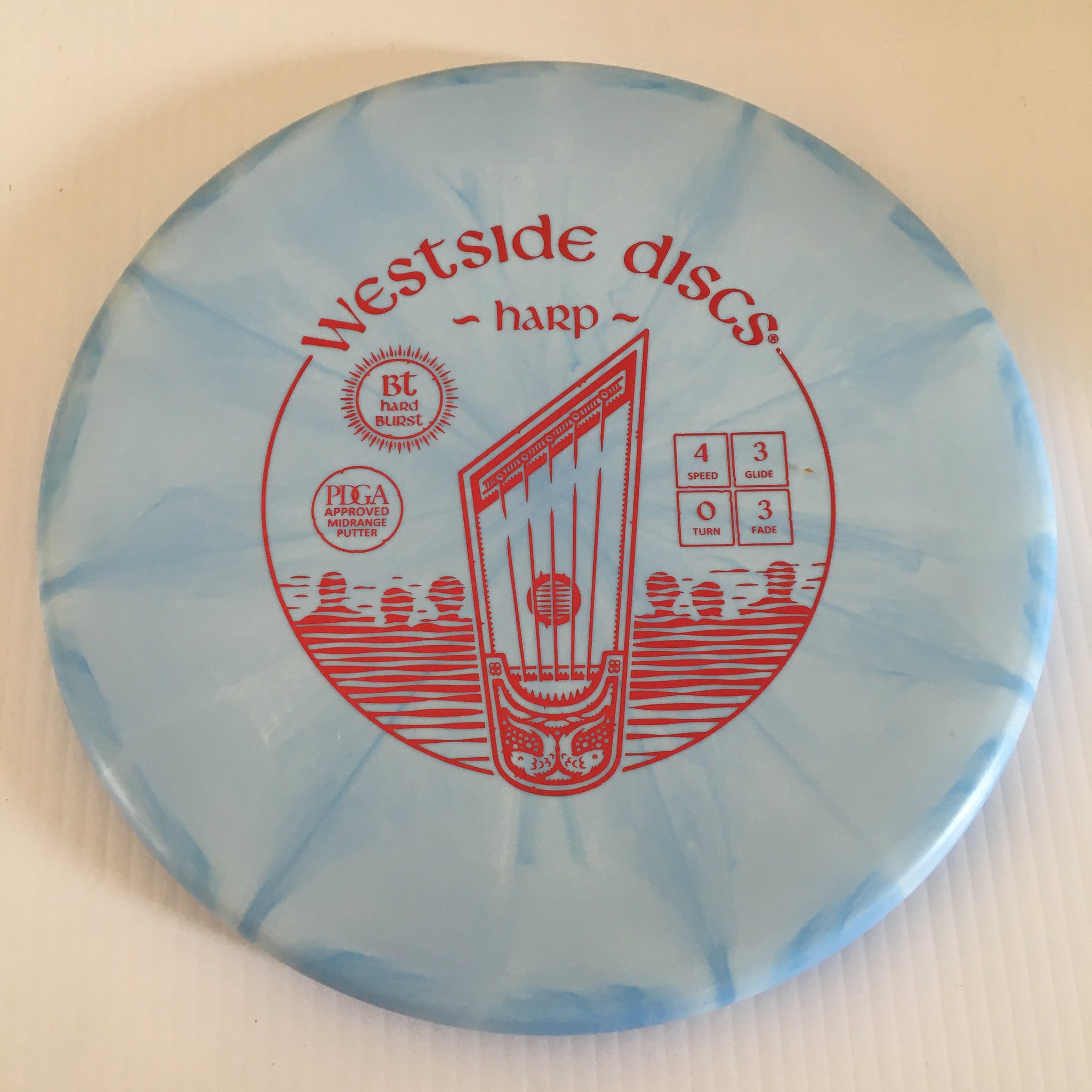 Westside Discs BT Hard Burst Harp 4/3/0/3