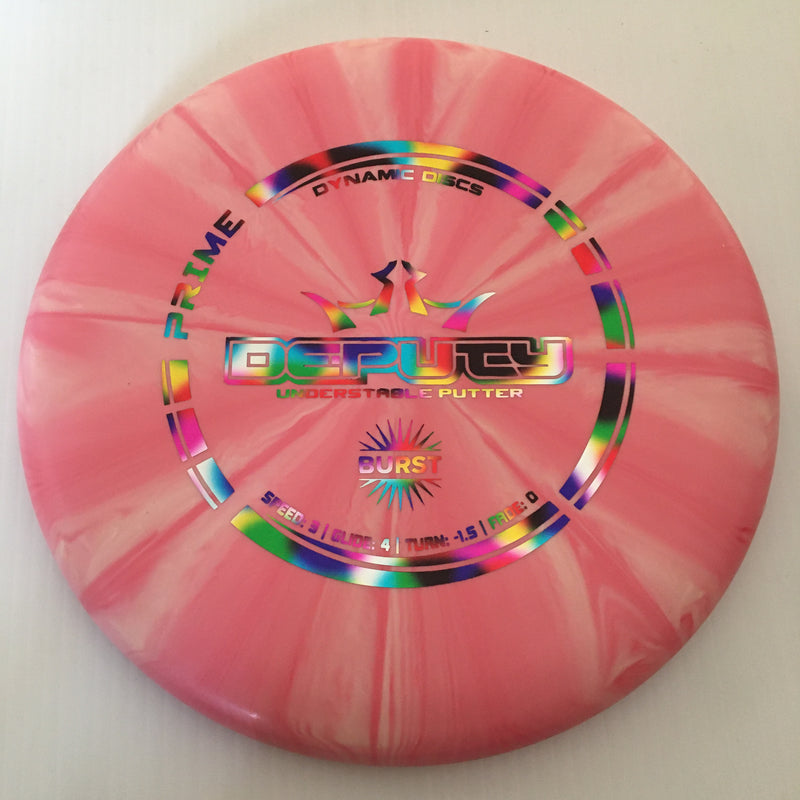 Dynamic Discs Prime Burst Deputy 3/4/-1.5/0