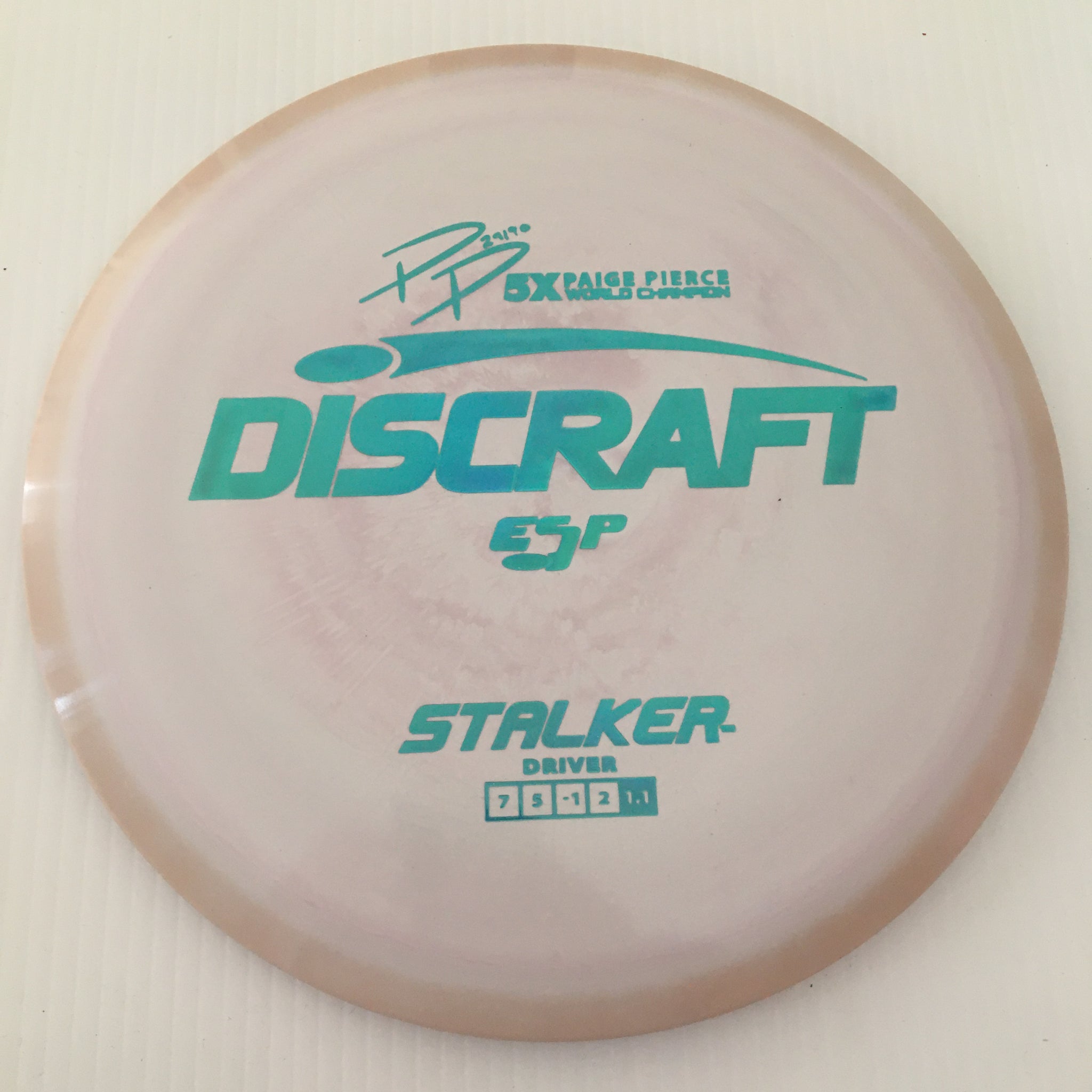 Discraft 5x Paige Pierce ESP Stalker 7/5/-1/2 (173-174 grams)