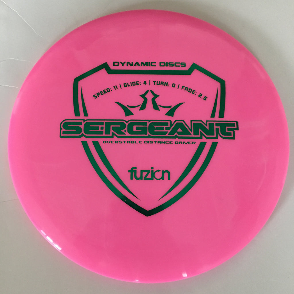 Dynamic Discs Fuzion Sergeant 11/4/0/2.5