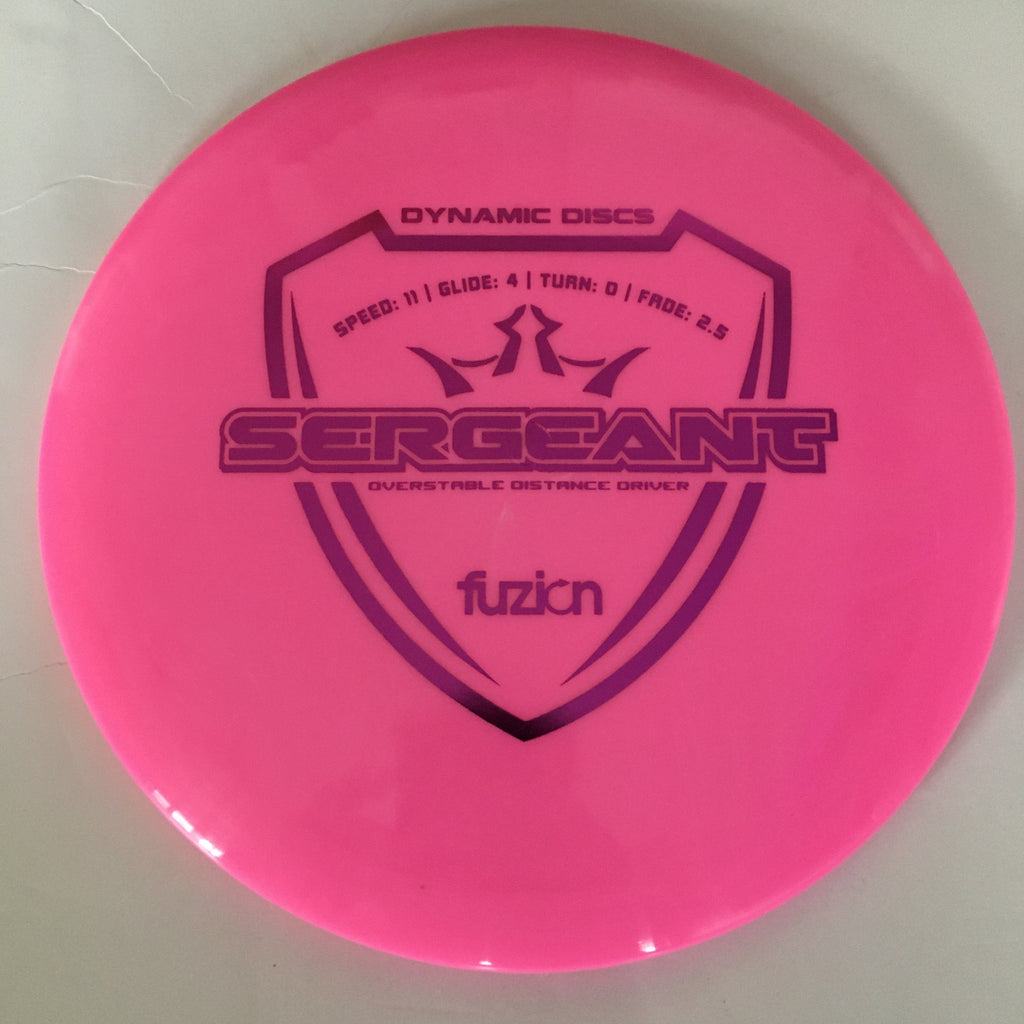 Dynamic Discs Fuzion Sergeant 11/4/0/2.5
