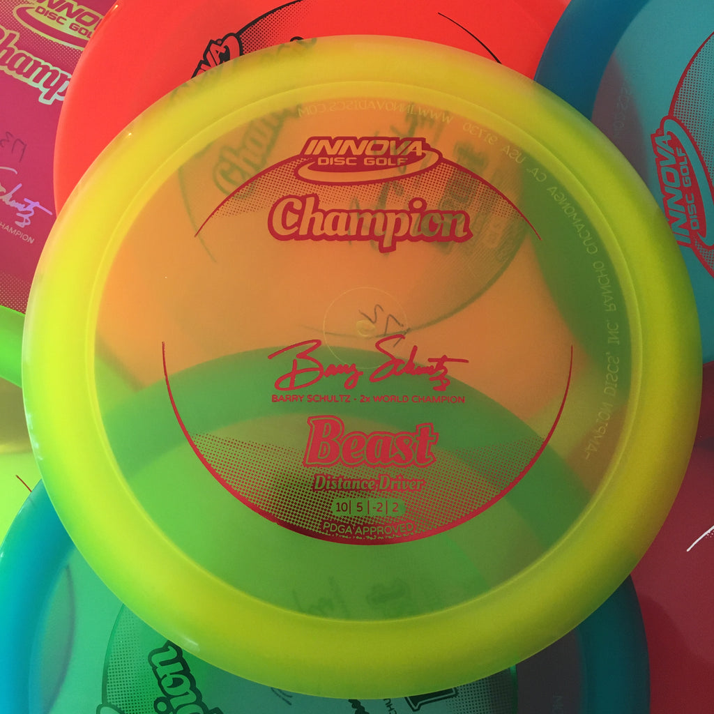 Innova 2x Barry Schultz Champion Beast 10/5/-2/2