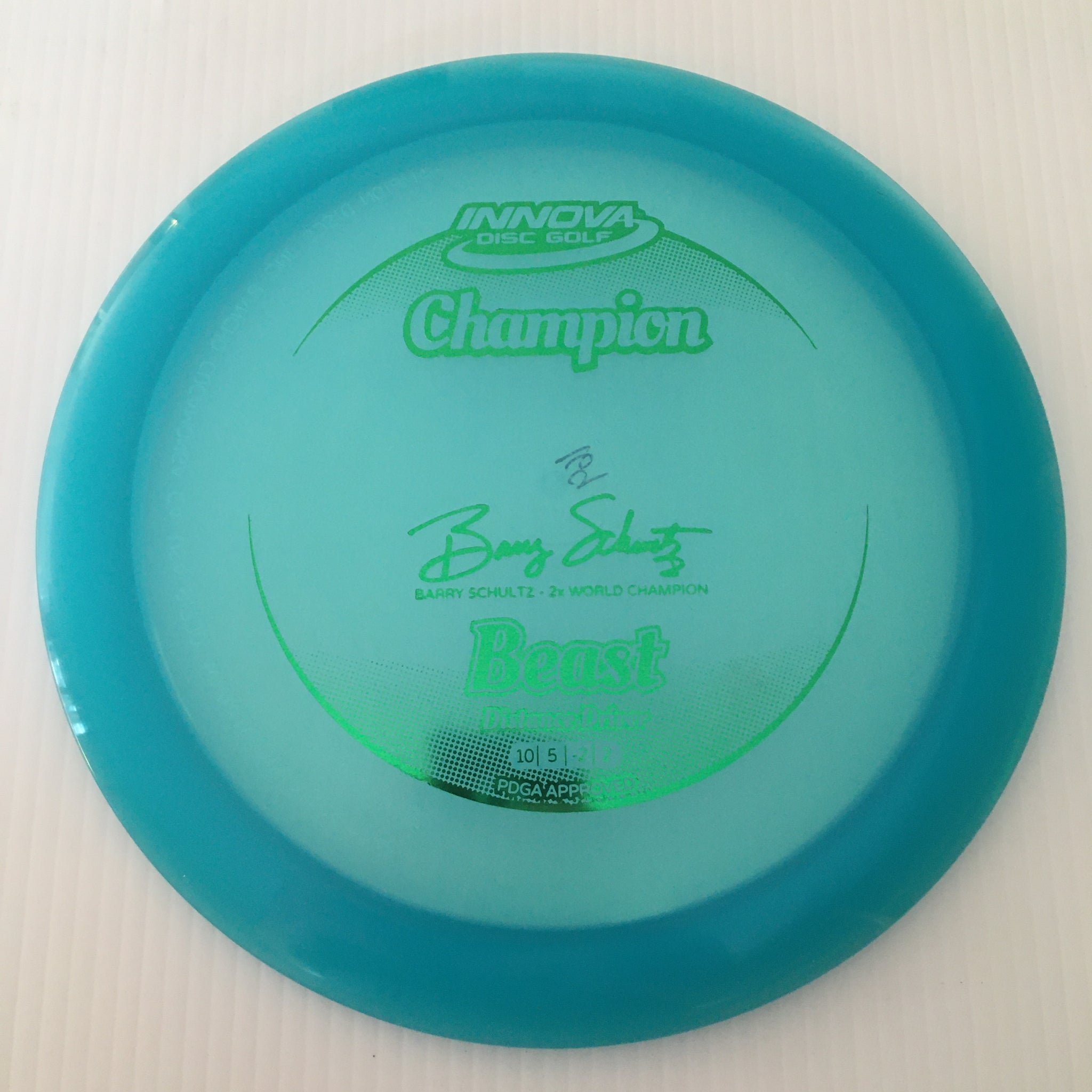 Innova 2x Barry Schultz Champion Beast 10/5/-2/2