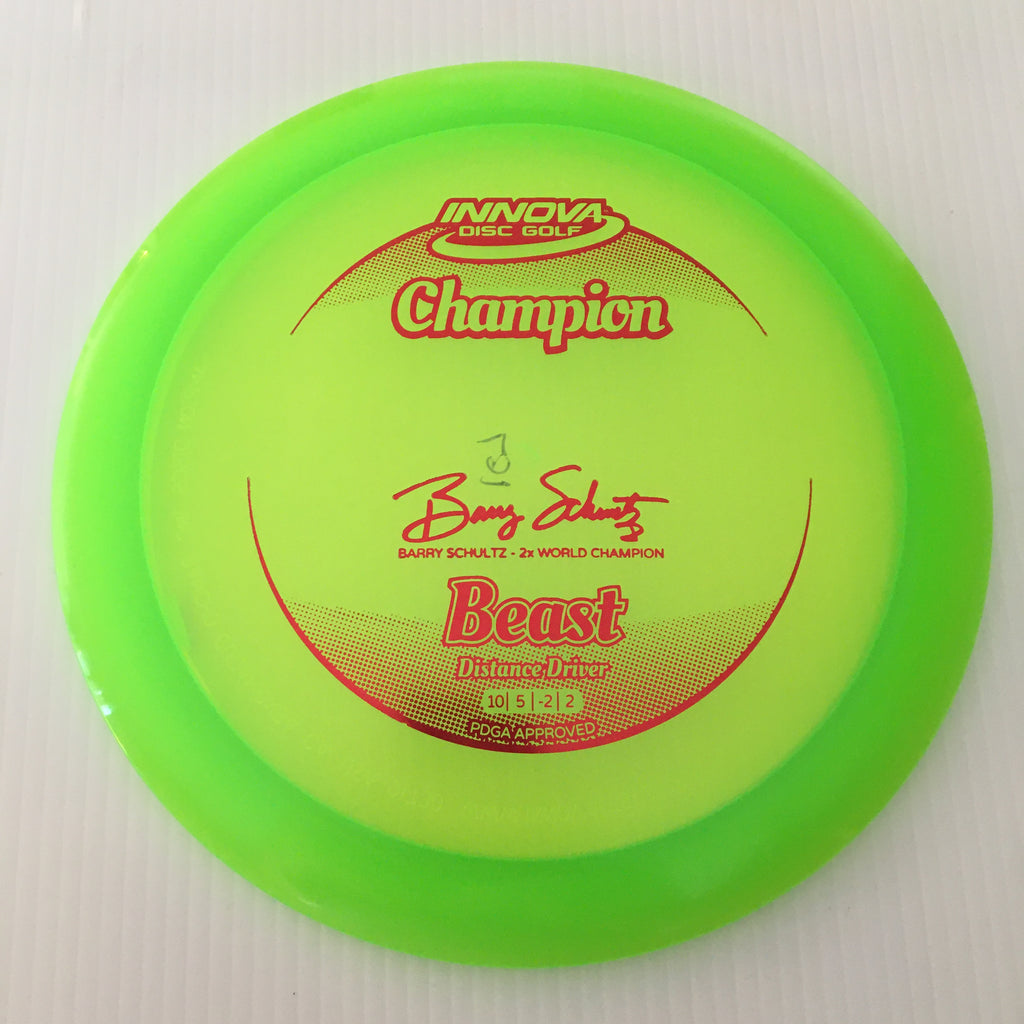 Innova 2x Barry Schultz Champion Beast 10/5/-2/2