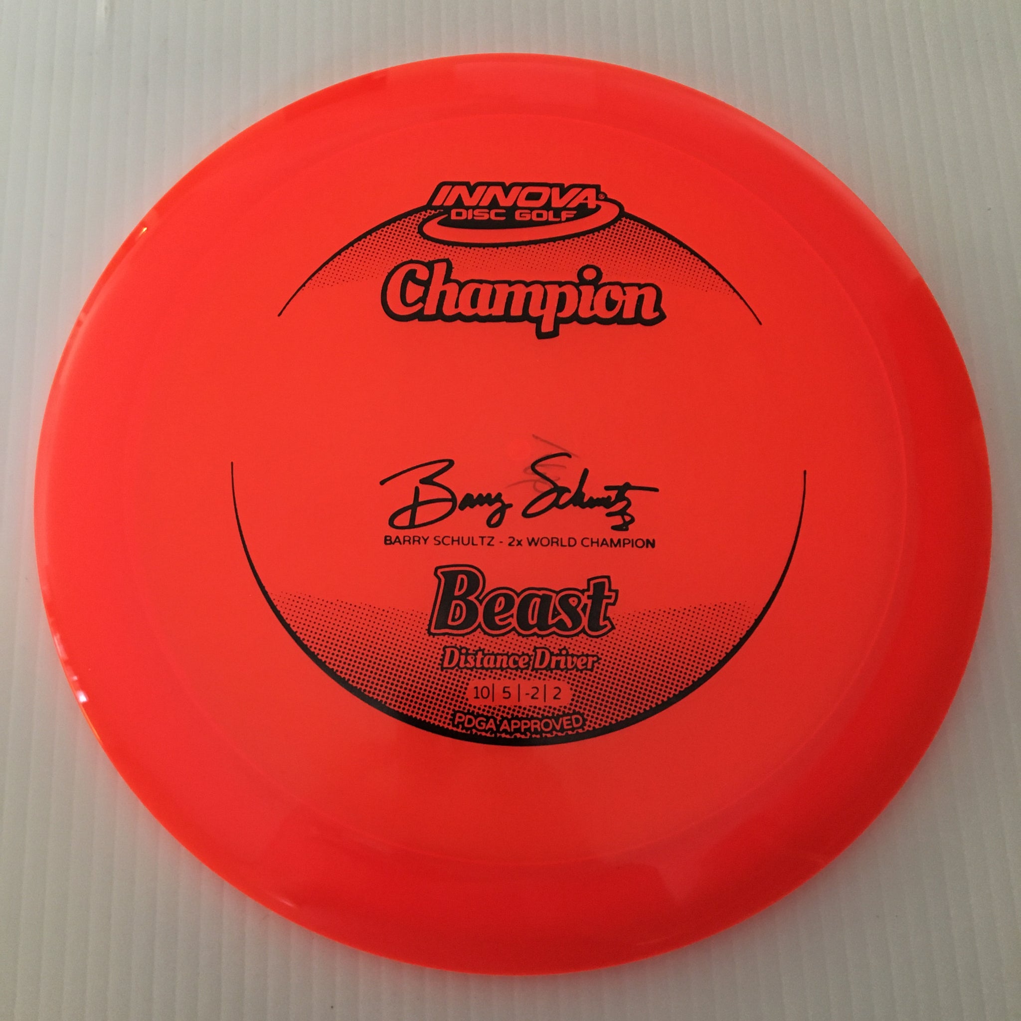Innova 2x Barry Schultz Champion Beast 10/5/-2/2