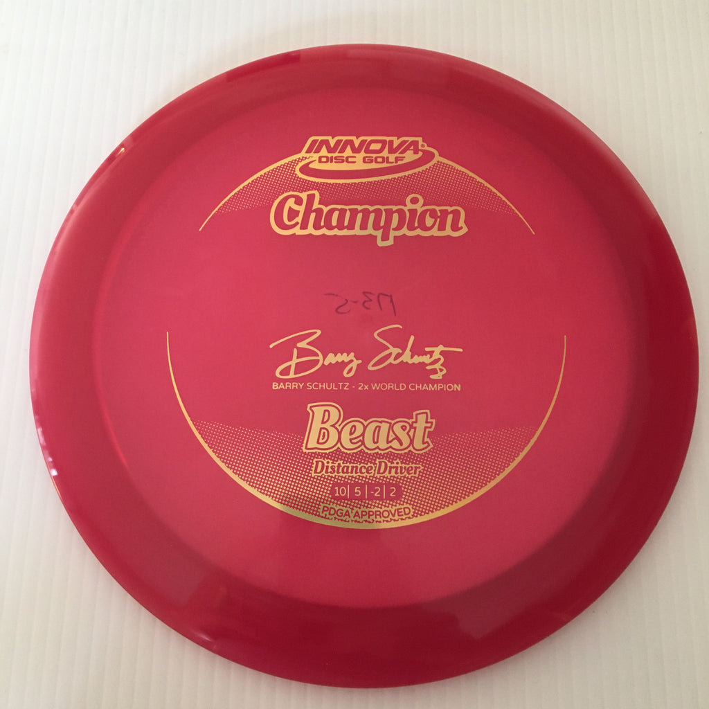 Innova 2x Barry Schultz Champion Beast 10/5/-2/2