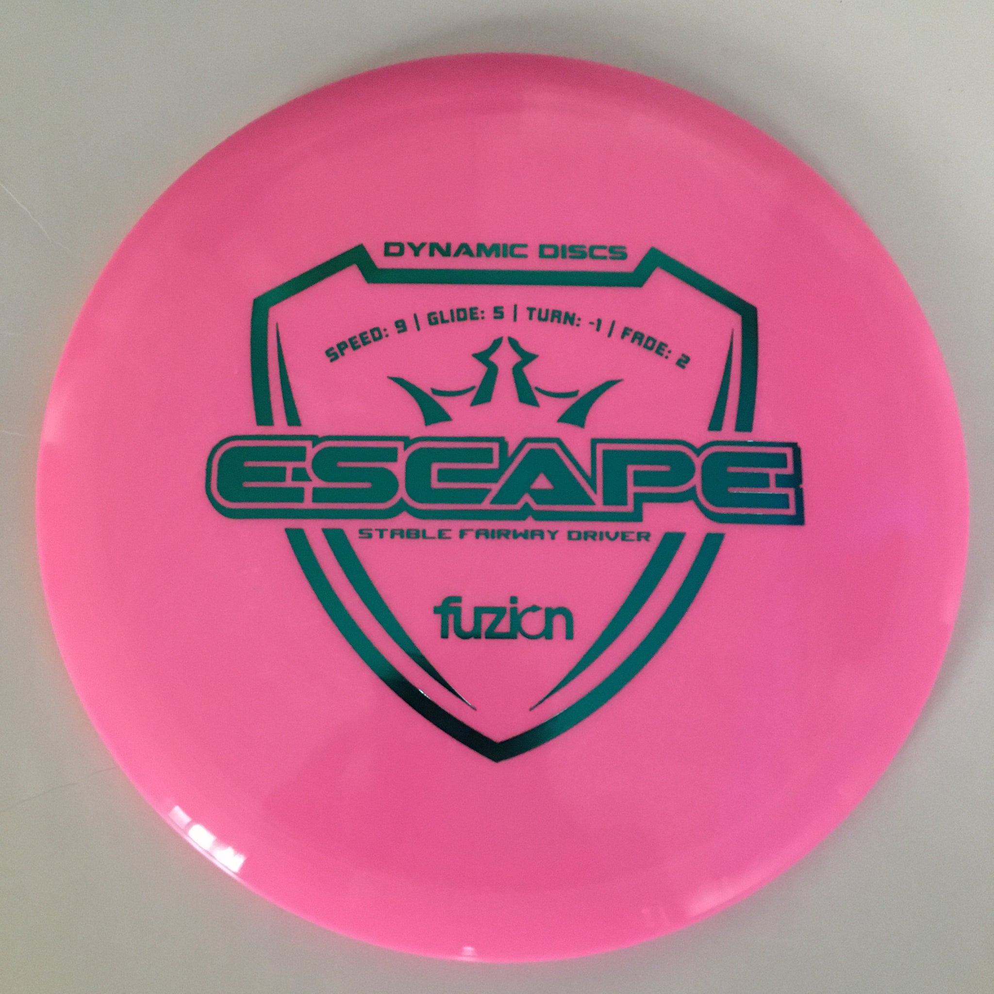 Dynamic Discs Fuzion Escape 9/5/-1/2