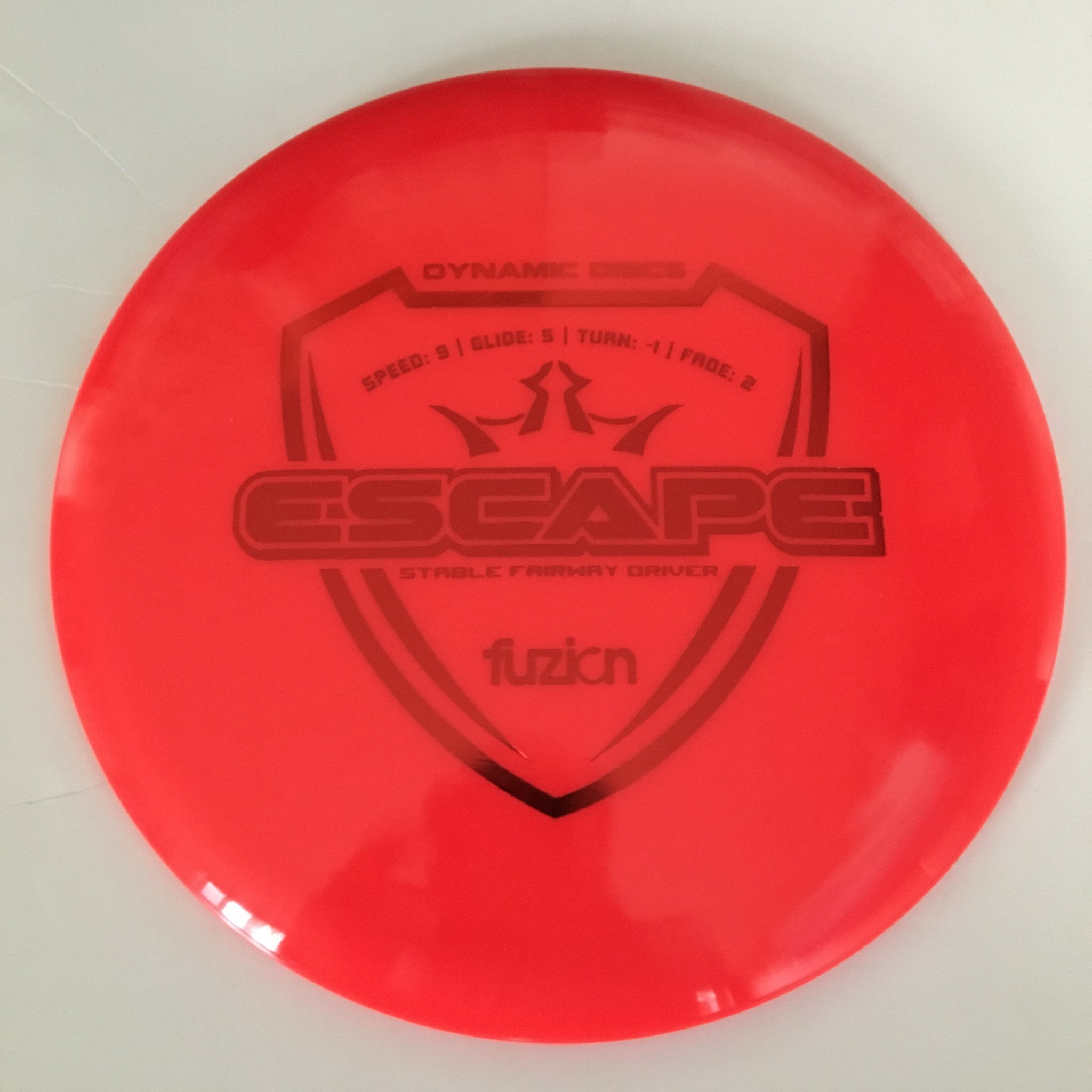 Dynamic Discs Fuzion Escape 9/5/-1/2