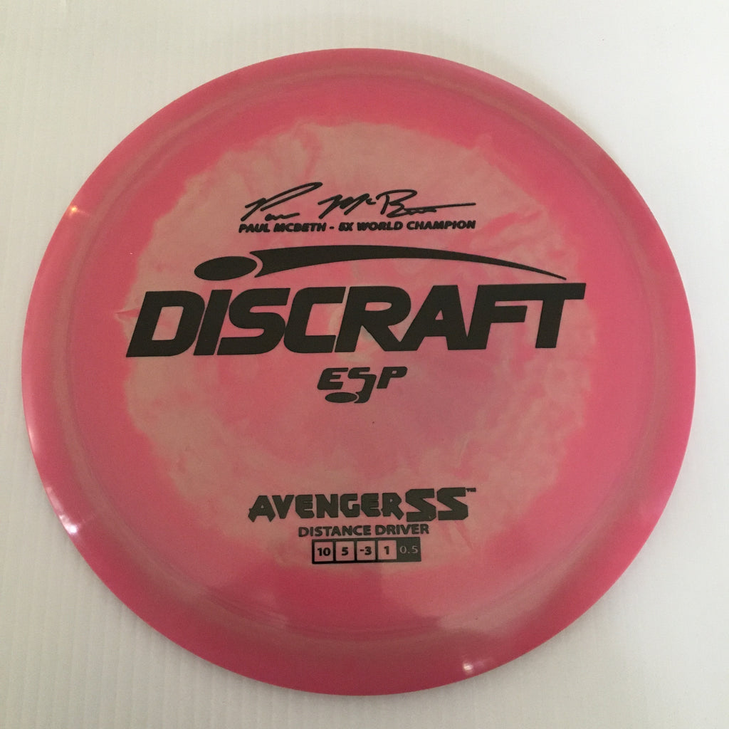 Discraft 5x Paul McBeth ESP Avenger SS 10/5/-3/1 (167-169g)