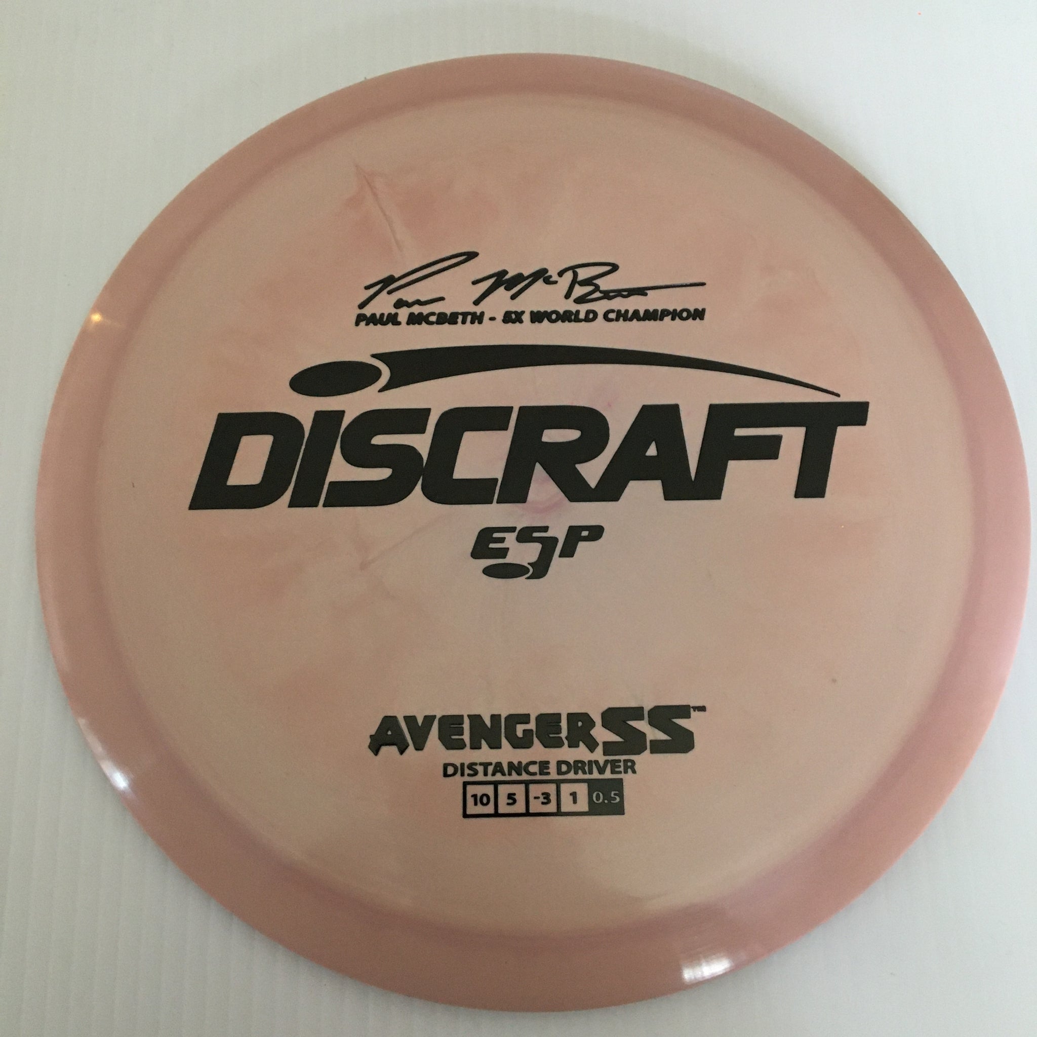 Discraft 5x Paul McBeth ESP Avenger SS 10/5/-3/1 (167-169g)