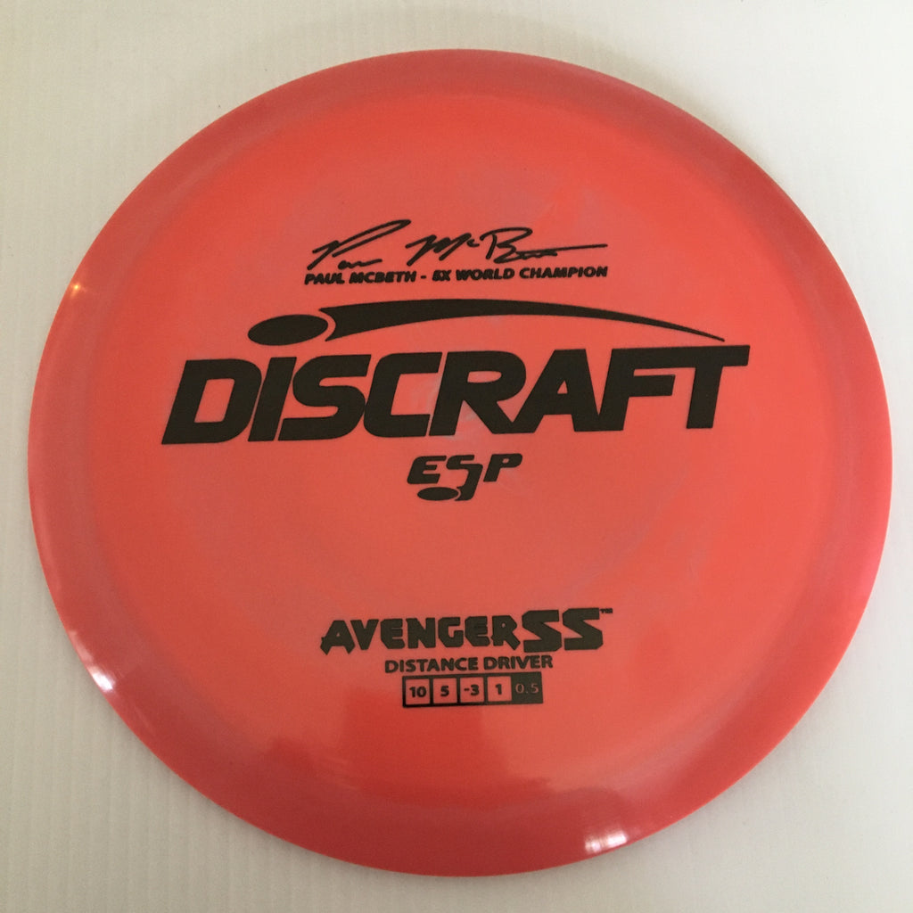 Discraft 5x Paul McBeth ESP Avenger SS 10/5/-3/1 (167-169g)