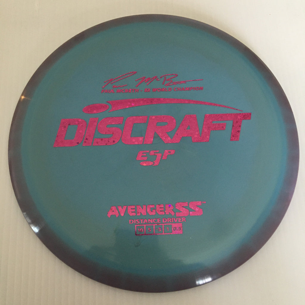 Discraft 5x Paul McBeth ESP Avenger SS 10/5/-3/1 (167-169g)