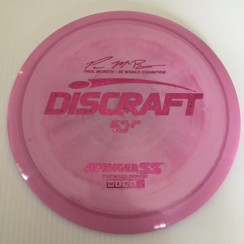 Discraft 5x Paul McBeth ESP Avenger SS 10/5/-3/1 (167-169g)
