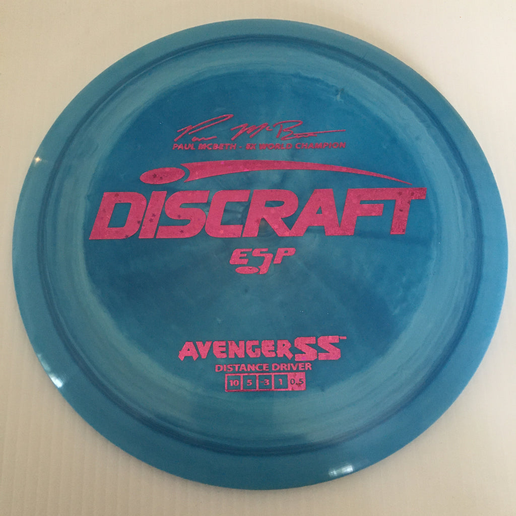 Discraft 5x Paul McBeth ESP Avenger SS 10/5/-3/1 (167-169g)