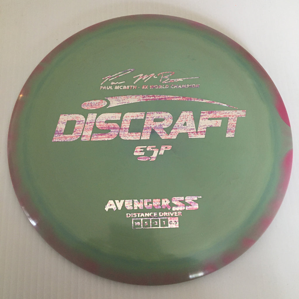 Discraft 5x Paul McBeth ESP Avenger SS 10/5/-3/1 (167-169g)