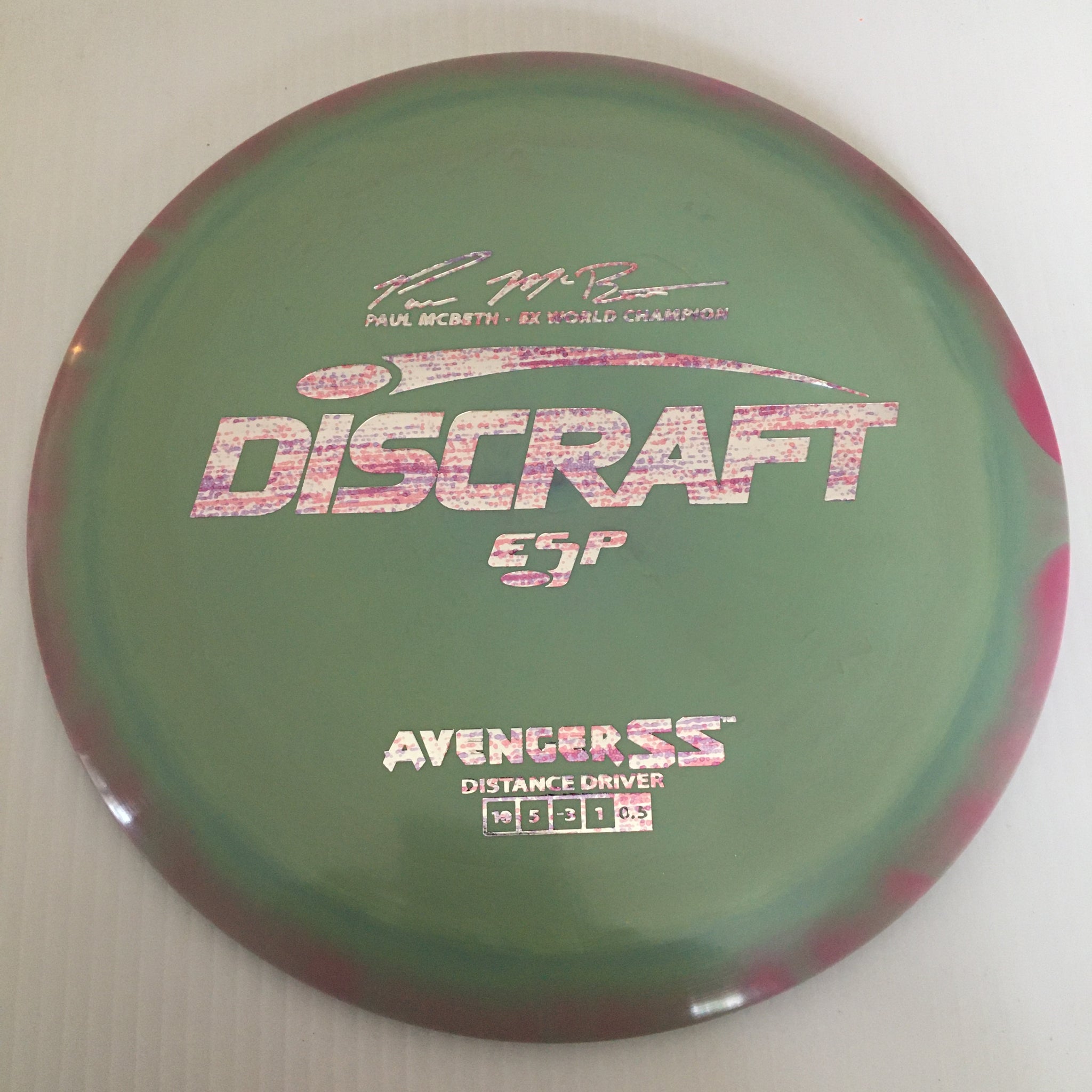 Discraft 5x Paul McBeth ESP Avenger SS 10/5/-3/1 (167-169g)