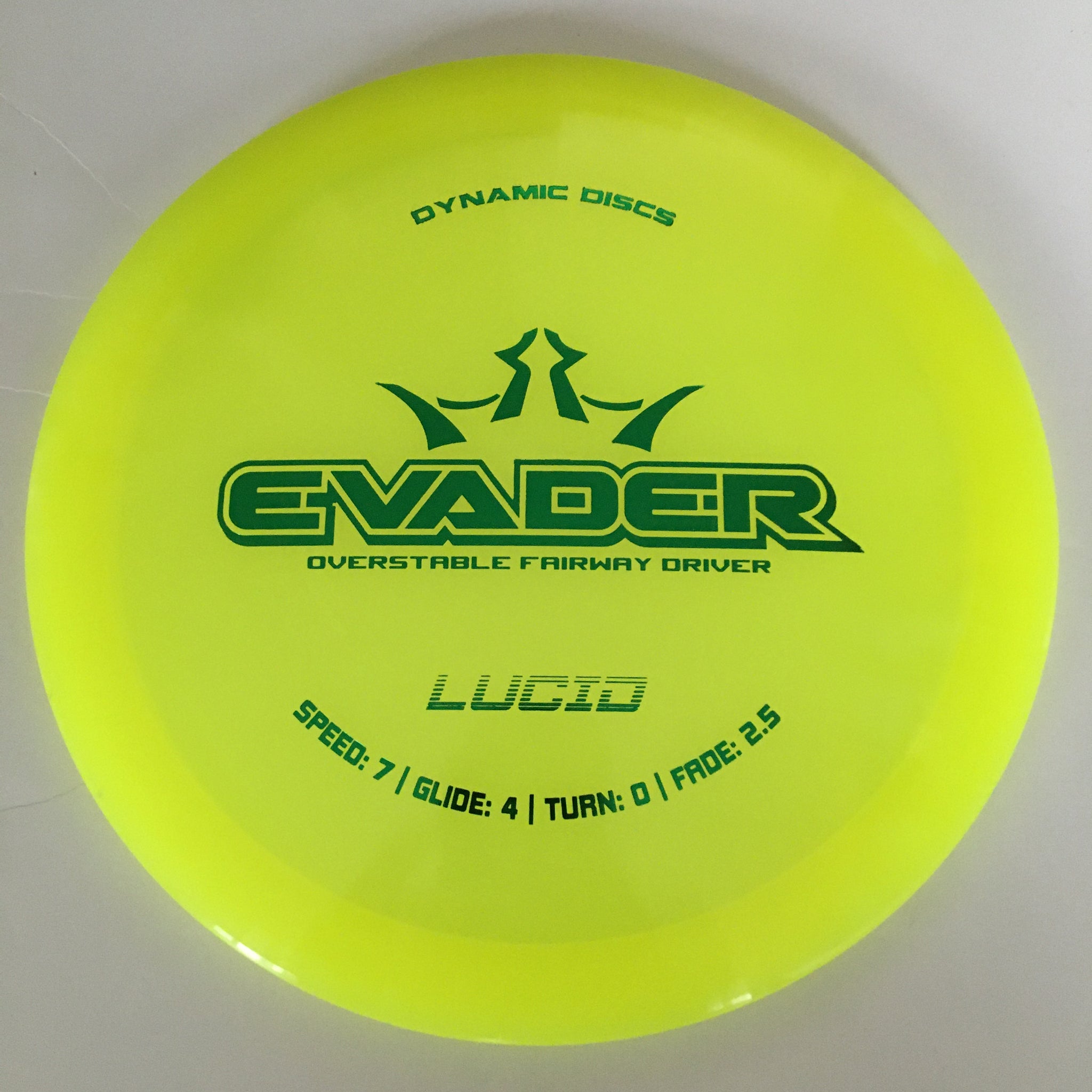 Dynamic Discs Lucid Evader 7/4/0/2.5