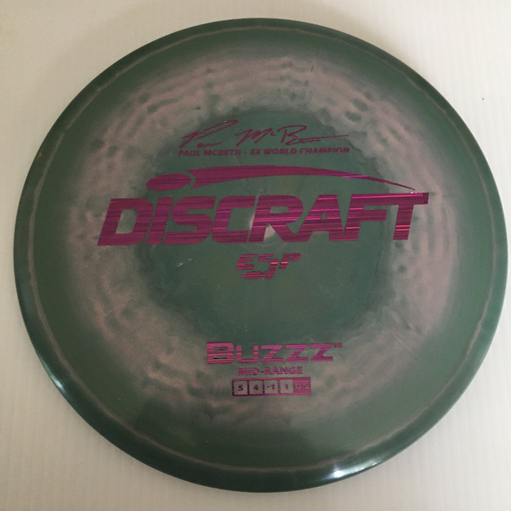 Discraft 5x Paul McBeth ESP Buzzz 5/4/-1/1 (177+g)