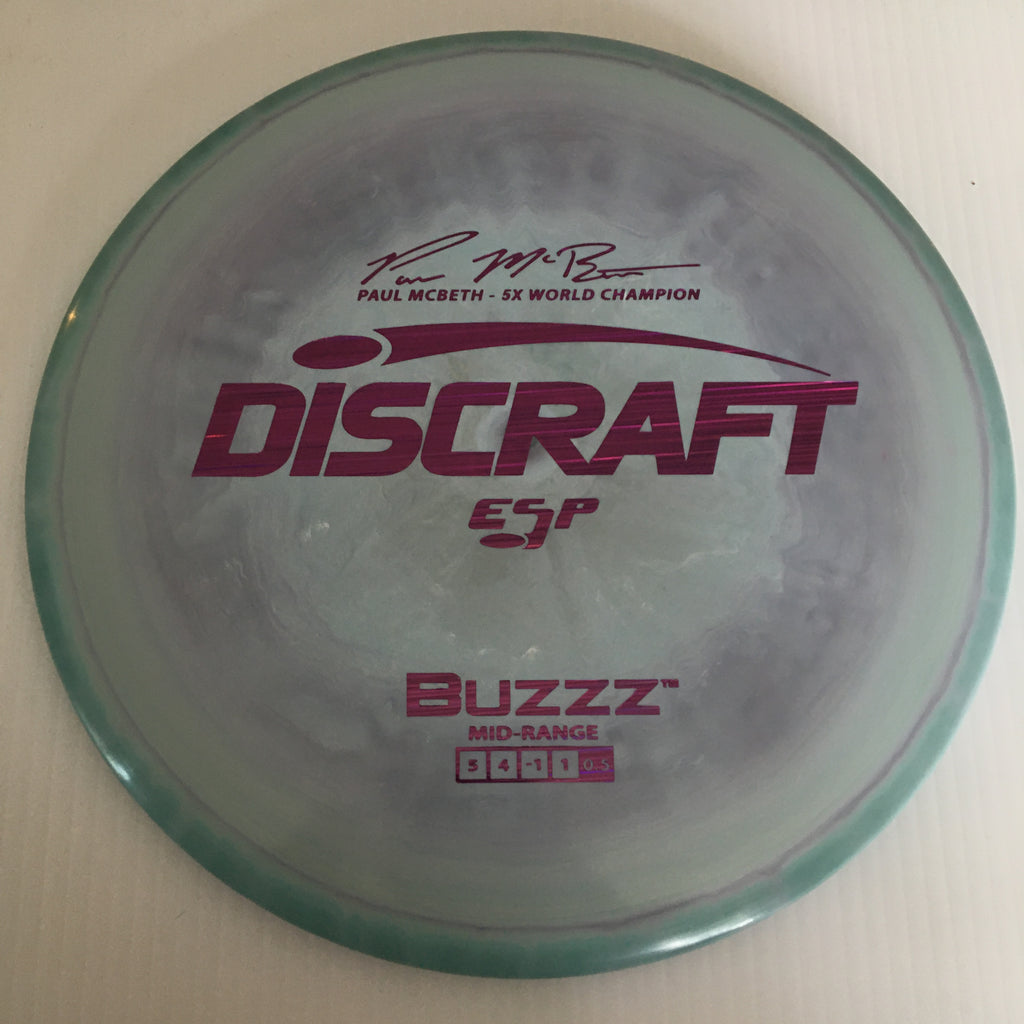 Discraft 5x Paul McBeth ESP Buzzz 5/4/-1/1 (177+g)
